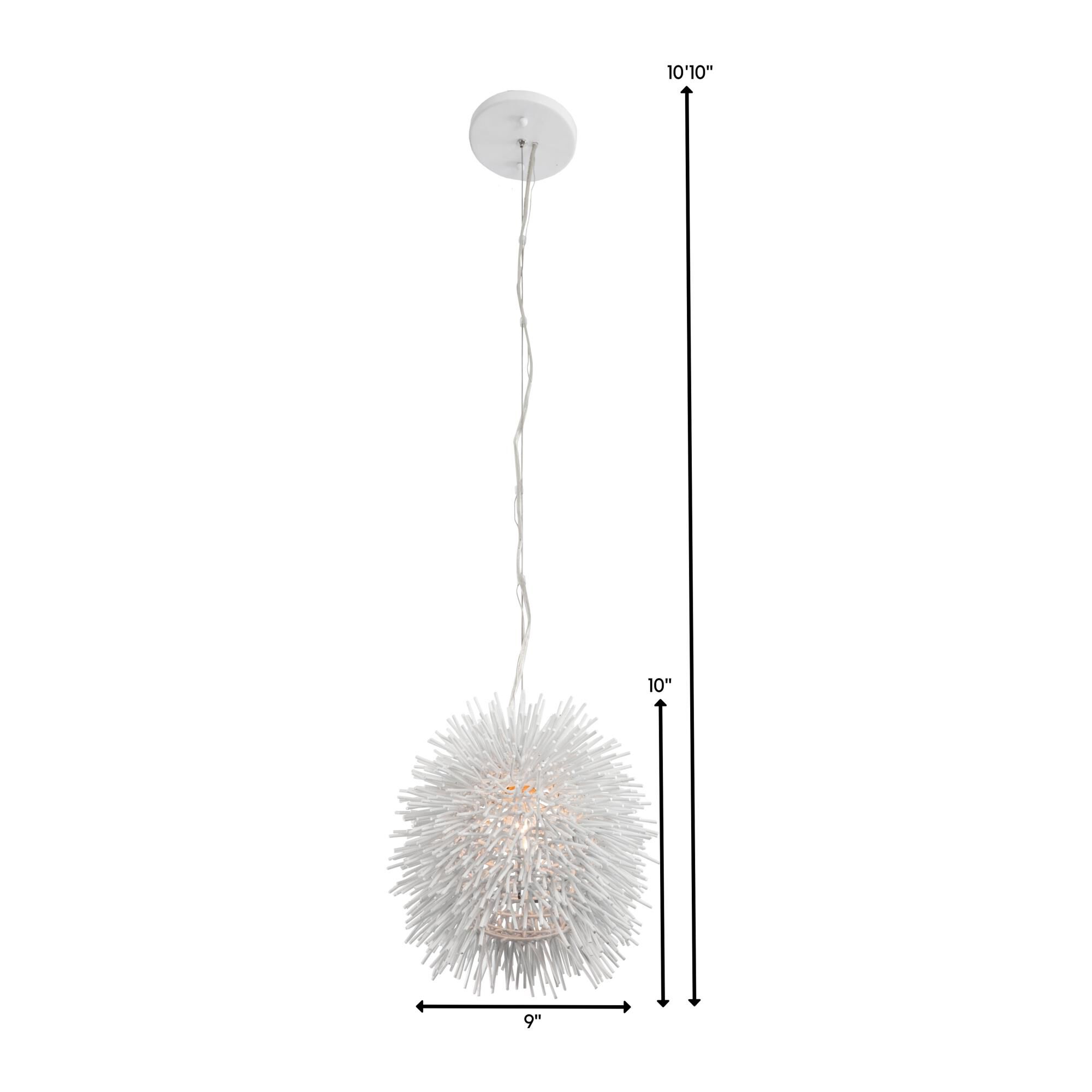 Varaluz Urchin 9 Inch Mini Pendant