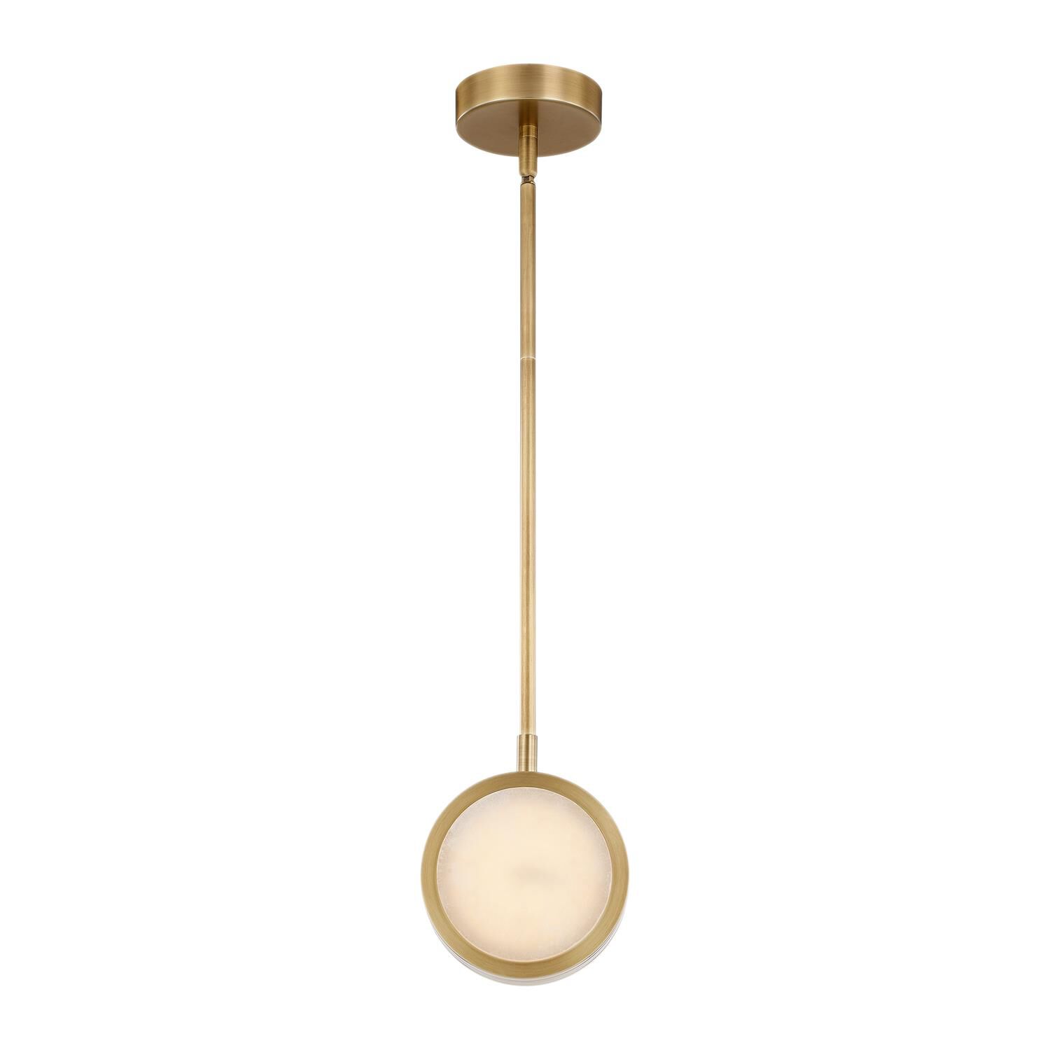 Alan Pepin Blanco 6 Inch Mini Pendant by Alora Lighting
