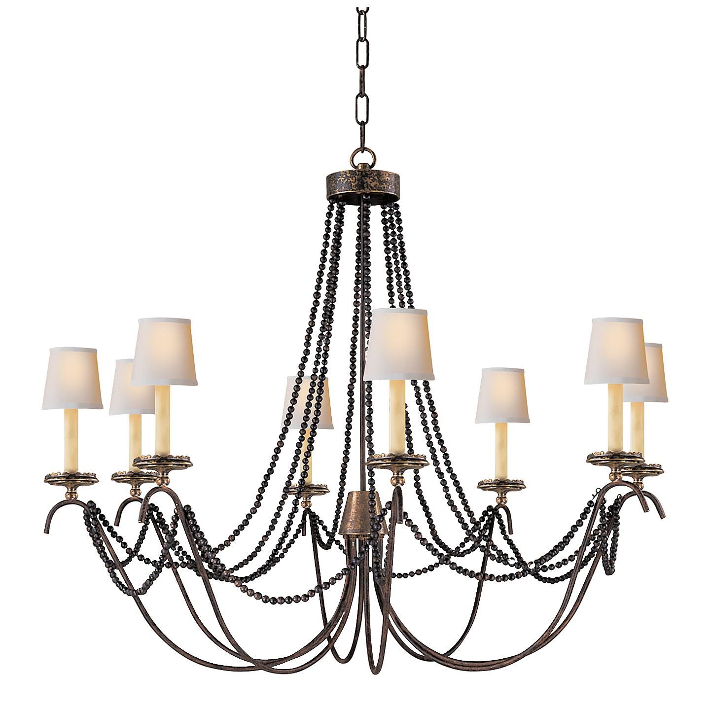 Shown in Hand Painted Rust Finish finish and Chsnp  Sold Separately shade