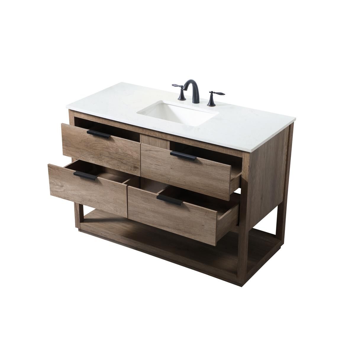 Larkin 48 Inch Bath Vanity by Elegant Decor