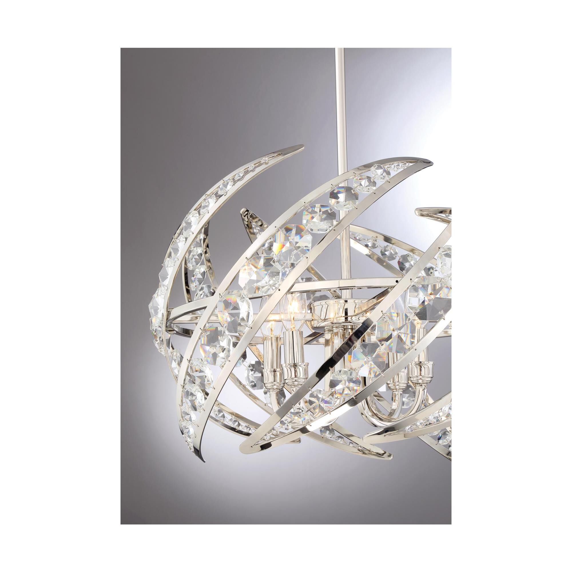 Shown in Polished Nickel finish