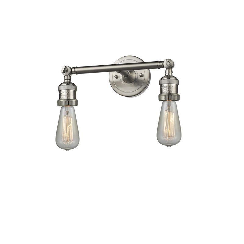 Bruno Marashlian Bare Bulb 11 Inch 2 Light Bath Vanity Light by Innovations Lighting