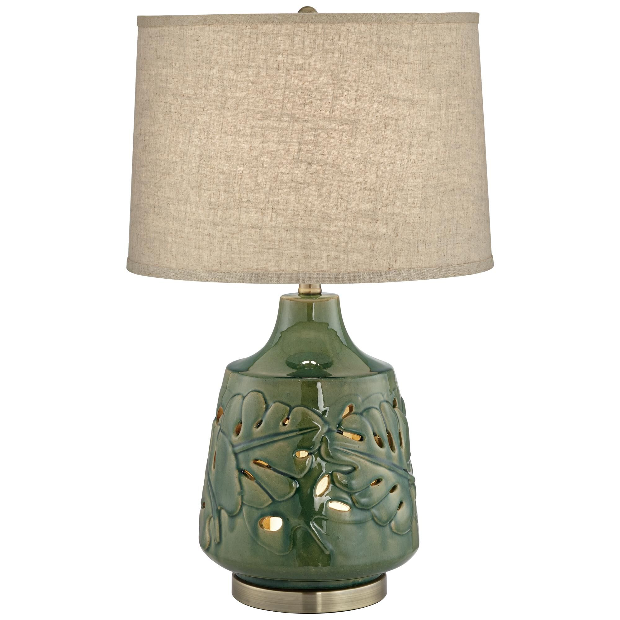 Green Leaves 26 Inch Table Lamp Capitol Lighting