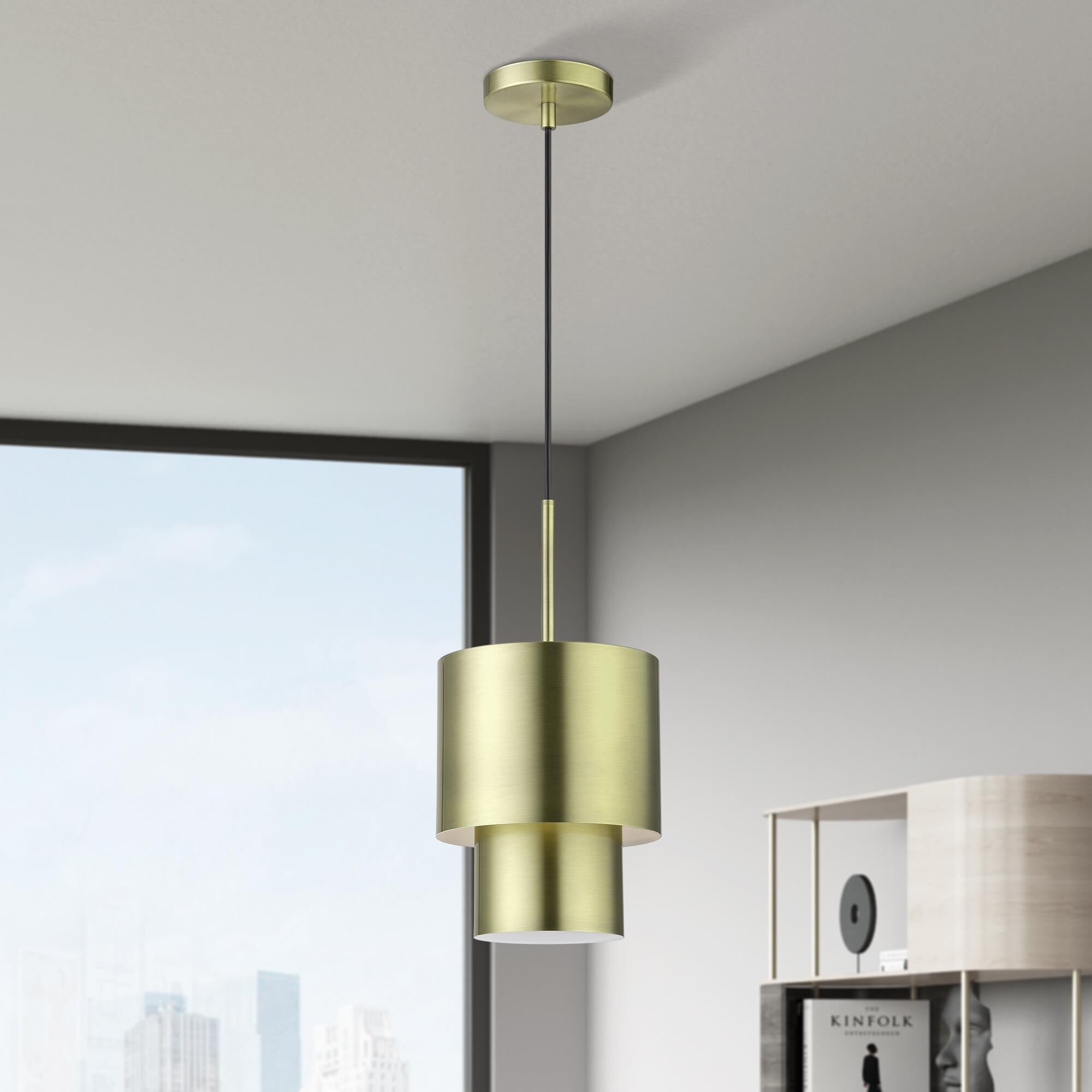 Zolana 9 Inch Mini Pendant by Livex Lighting