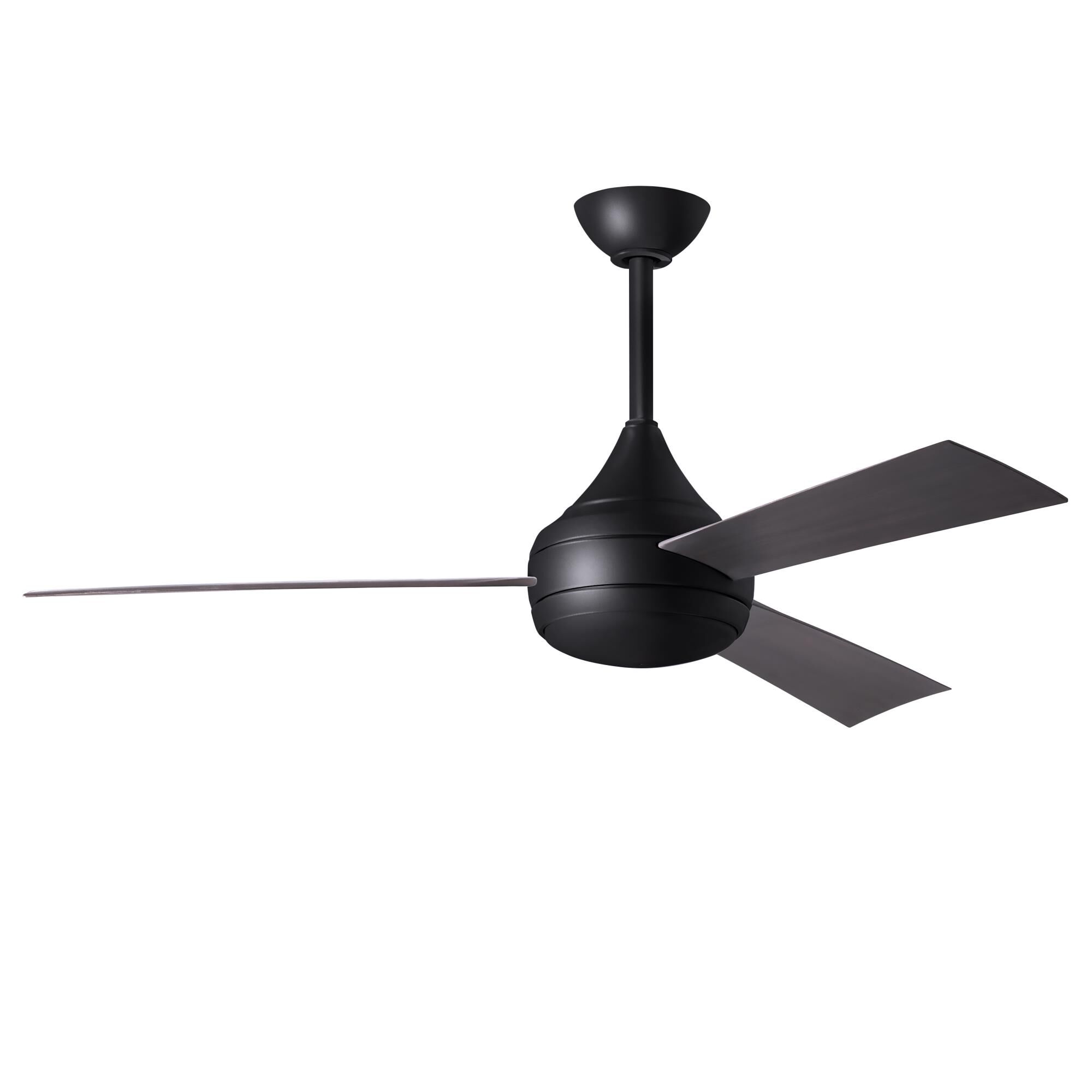 Donaire Outdoor Coastal Wet Rated 52 Inch Ceiling Fan with Light Kit by Matthews Fan Company