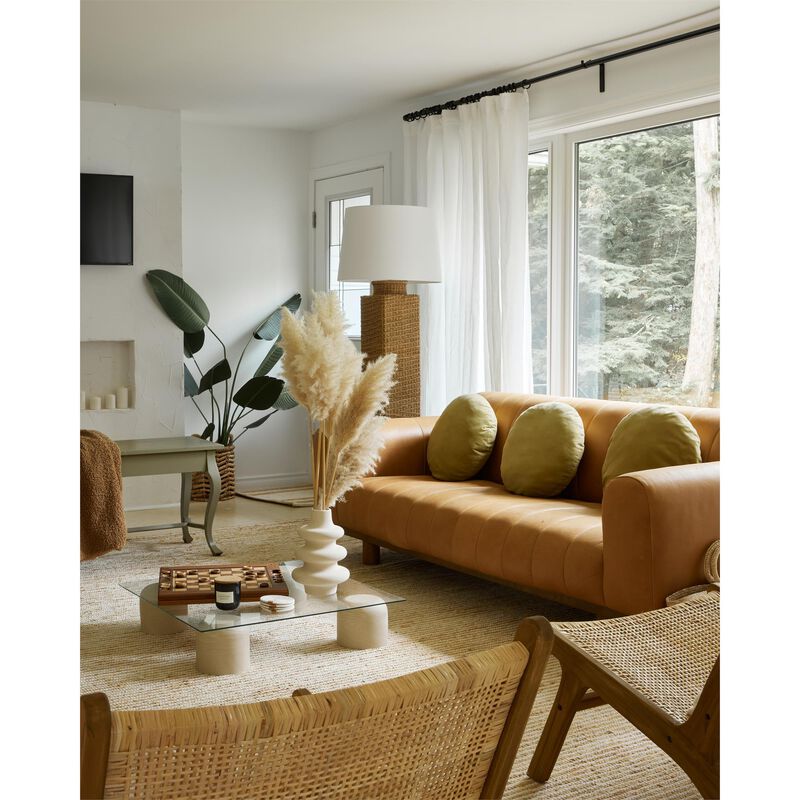 Weaver 67 Inch Floor Lamp by Hudson Valley Lighting