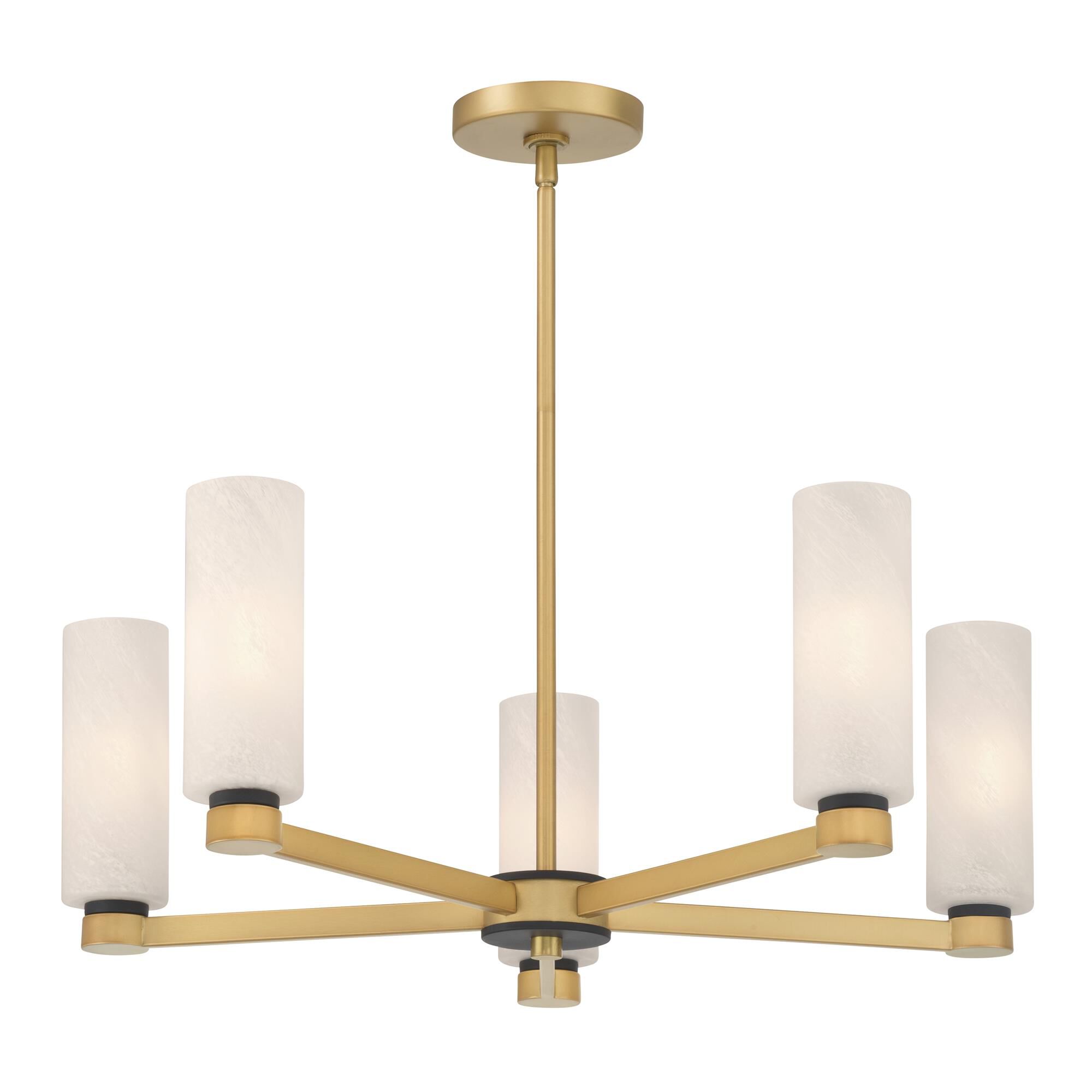 Shown in Legacy Brass finish and Etched Alabaster glass