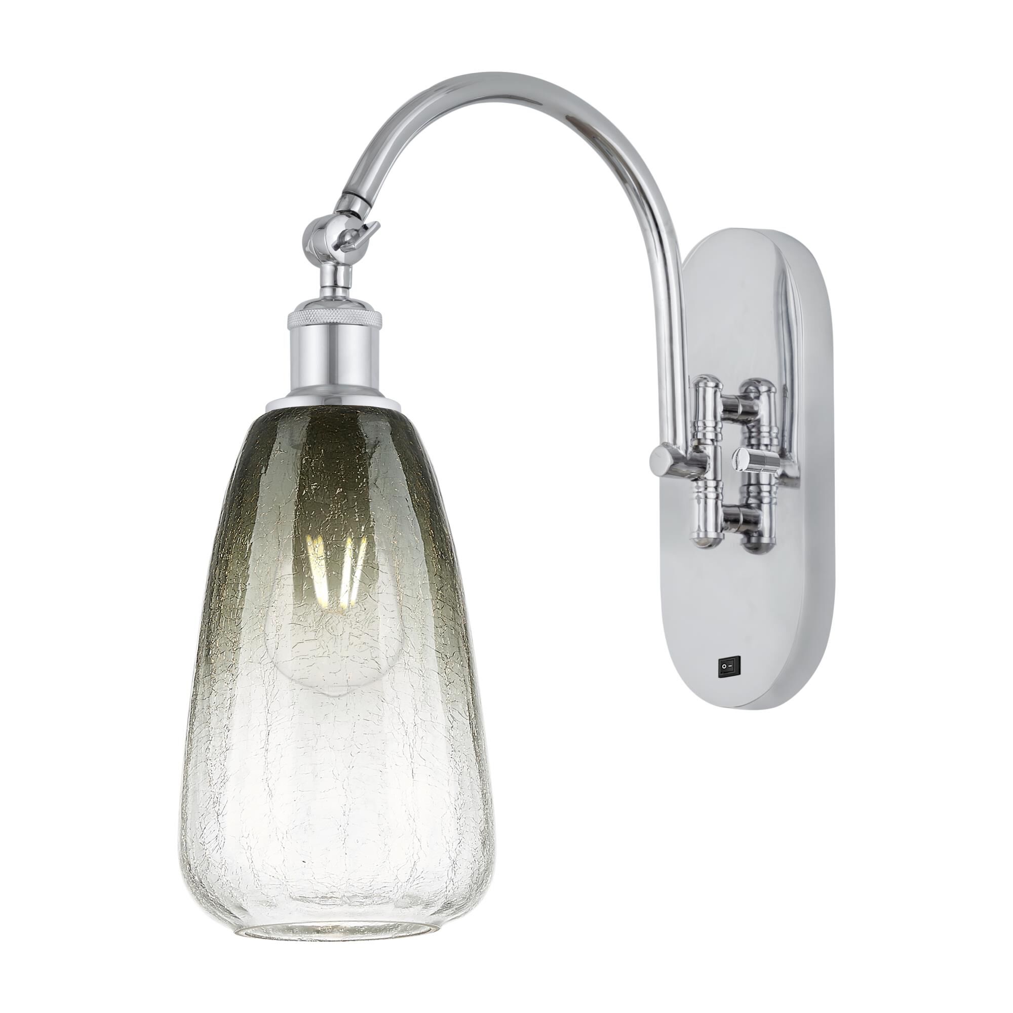 Bruno Marashlian Brookhaven Almond 6 Inch Wall Swing Lamp by Innovations Lighting