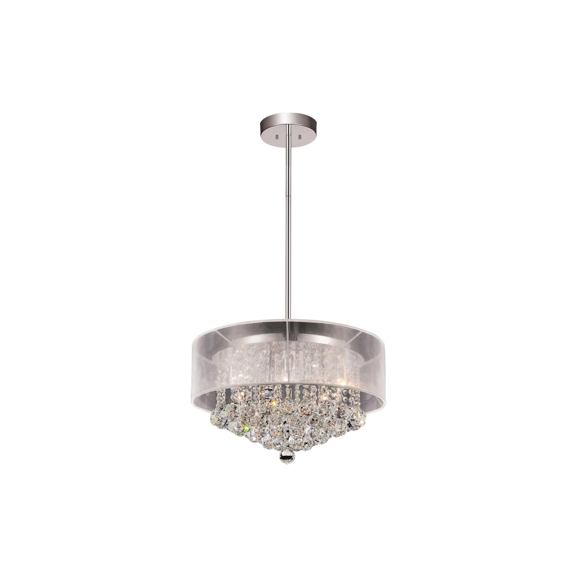 Radiant 20 Inch 9 Light Mini Chandelier by CWI Lighting