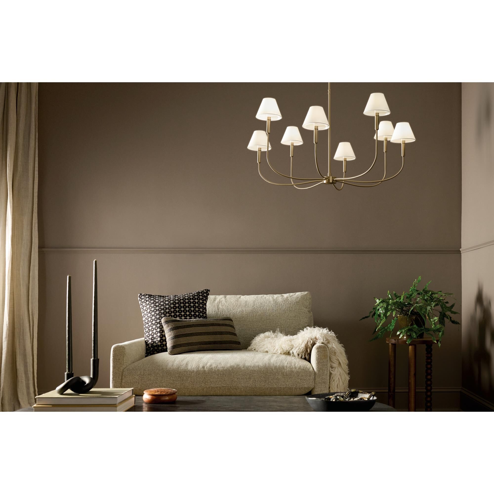 Shown in Champagne Bronze finish