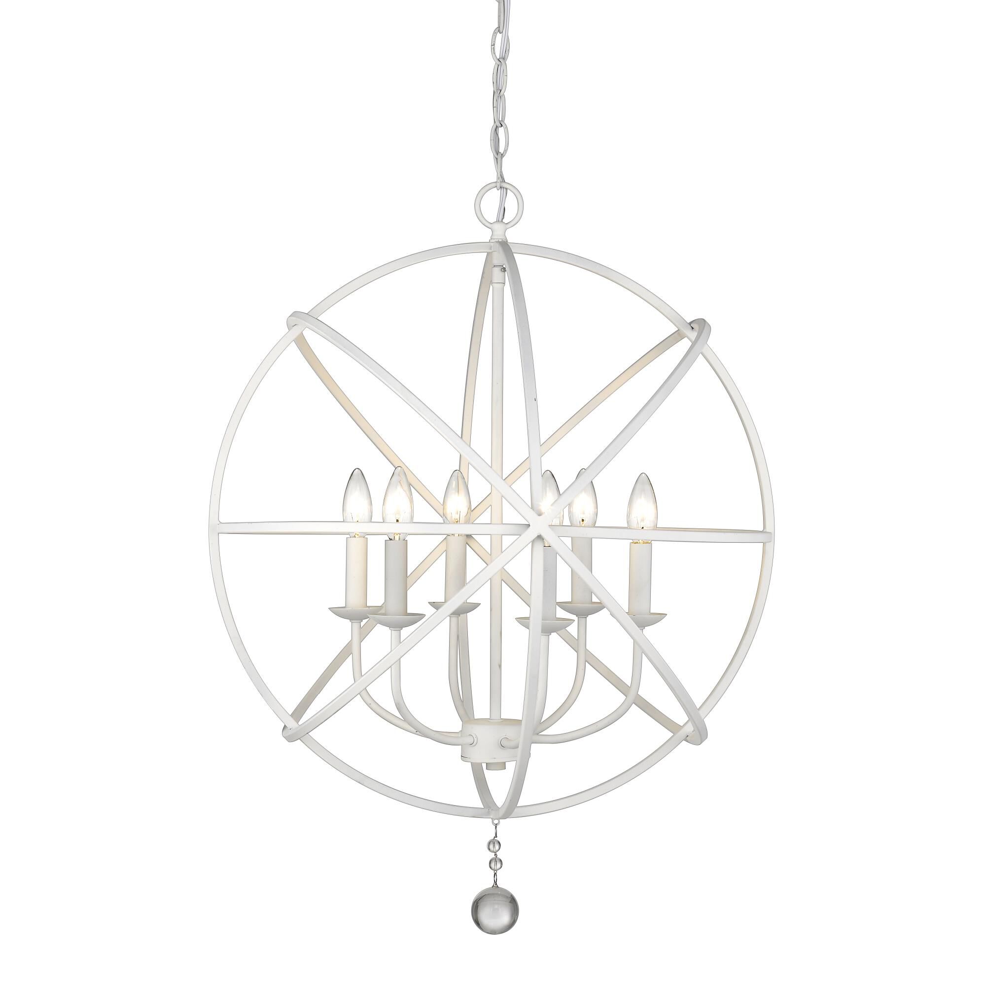 Shown in Matte White finish and --- glass and --- shade