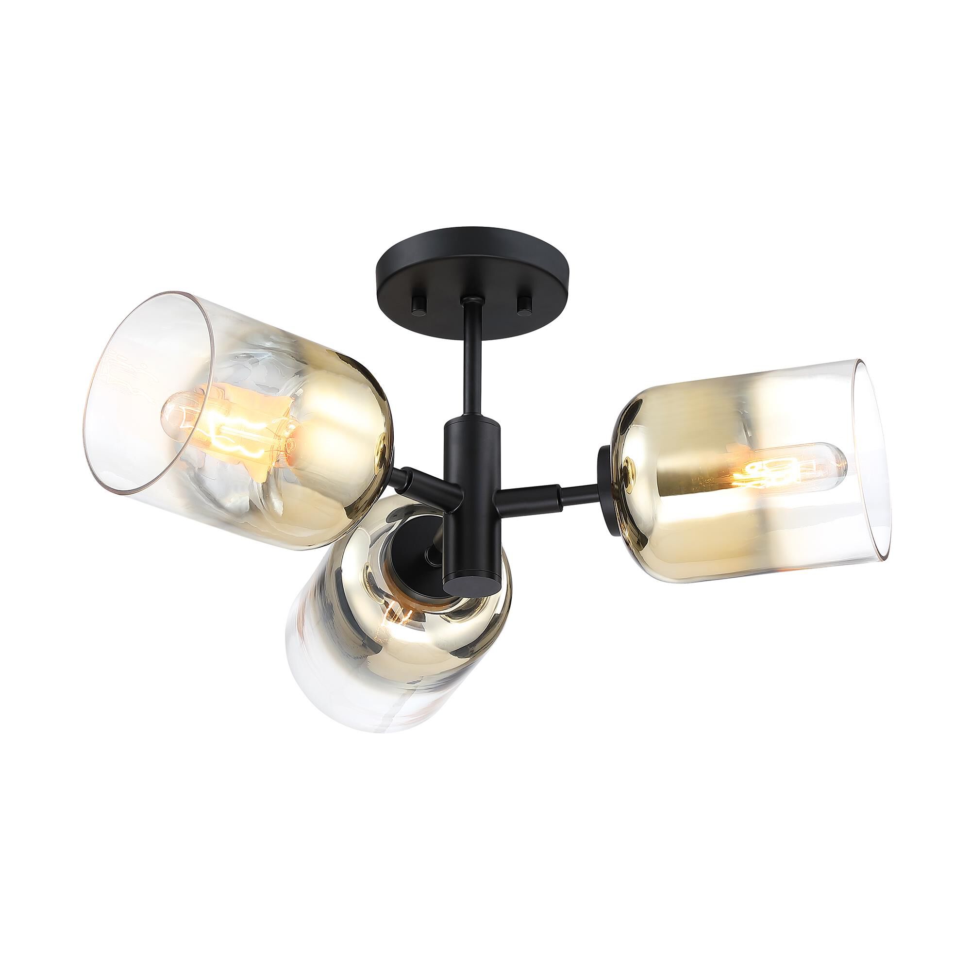 Gatsby 21 Inch Semi Flush Mount by Designers Fountain