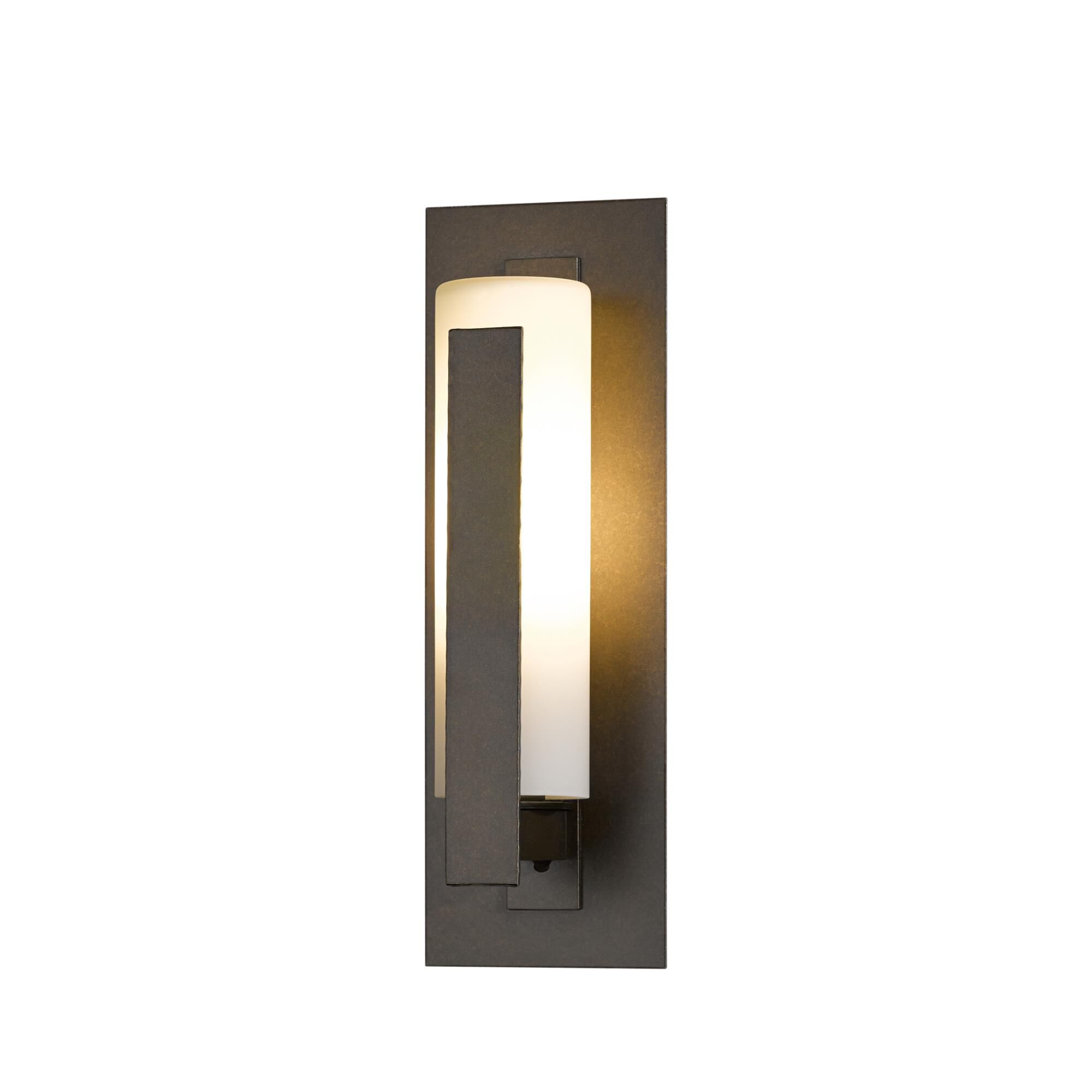 Shown in Coastal Bronze finish and Opal  glass
