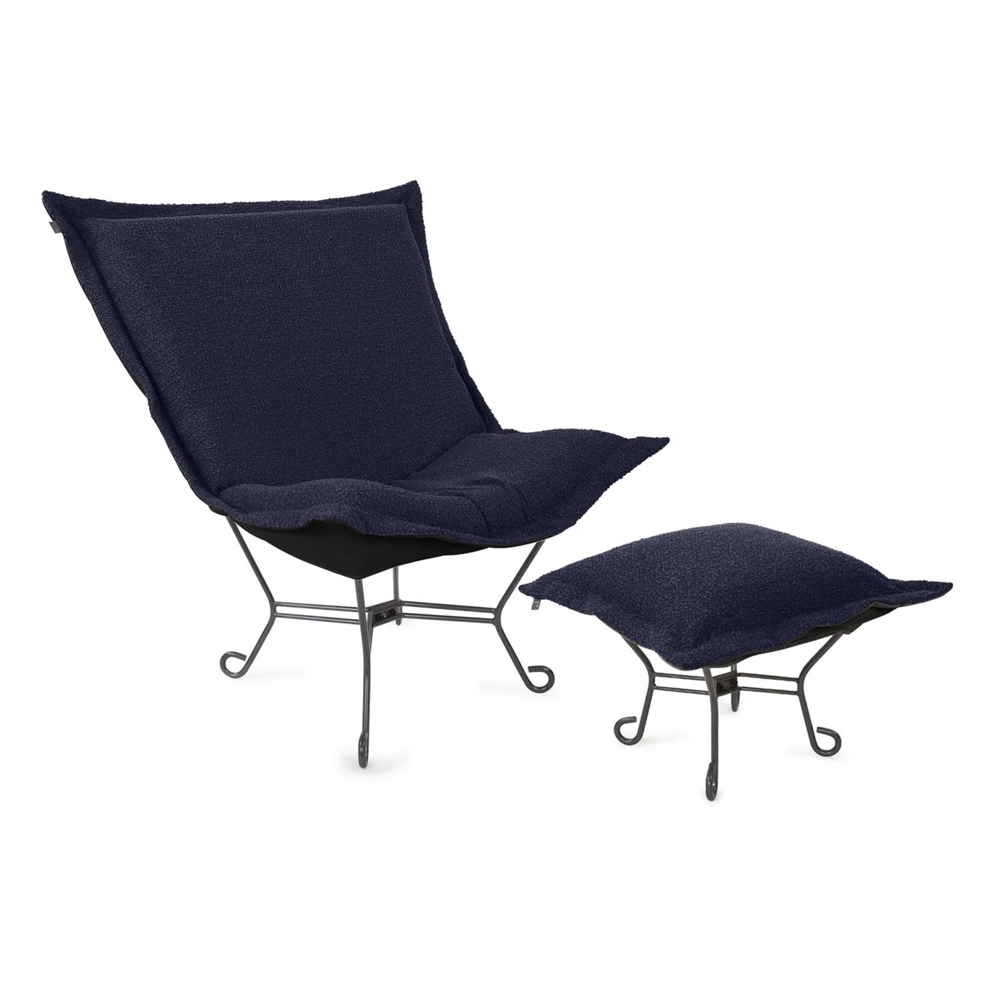 The Barbet Puff Accent Chair,