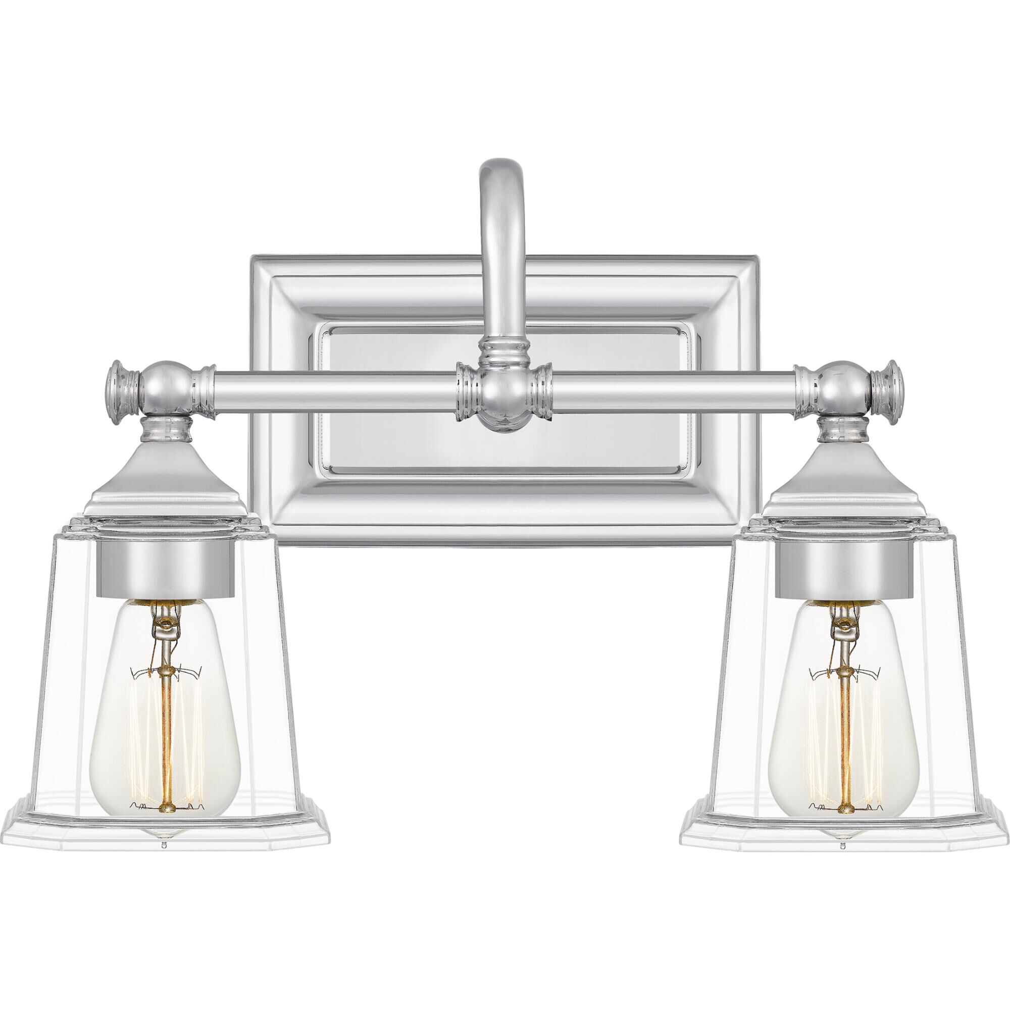 15 Inch 2 Light Bath Vanity Light by Quoizel