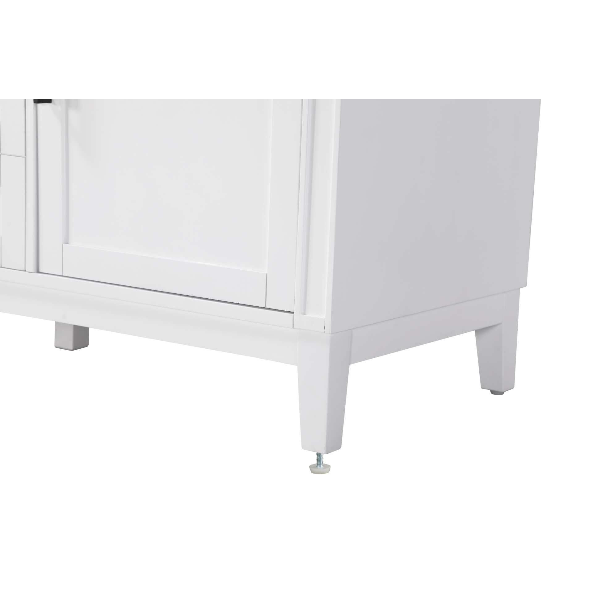 Shown in White finish