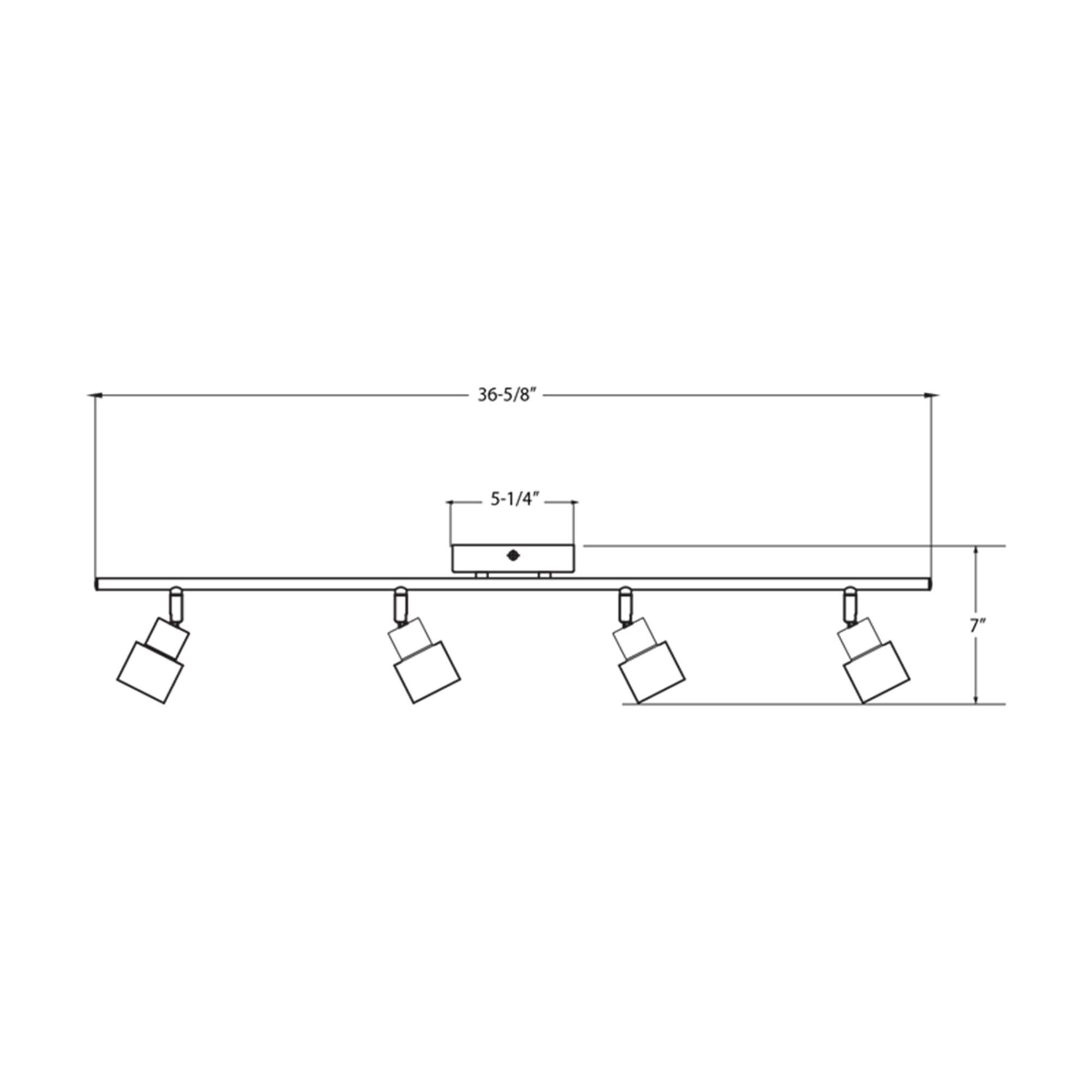 Chappelle 36 Inch Rail Lighting Kit by AFX Lighting