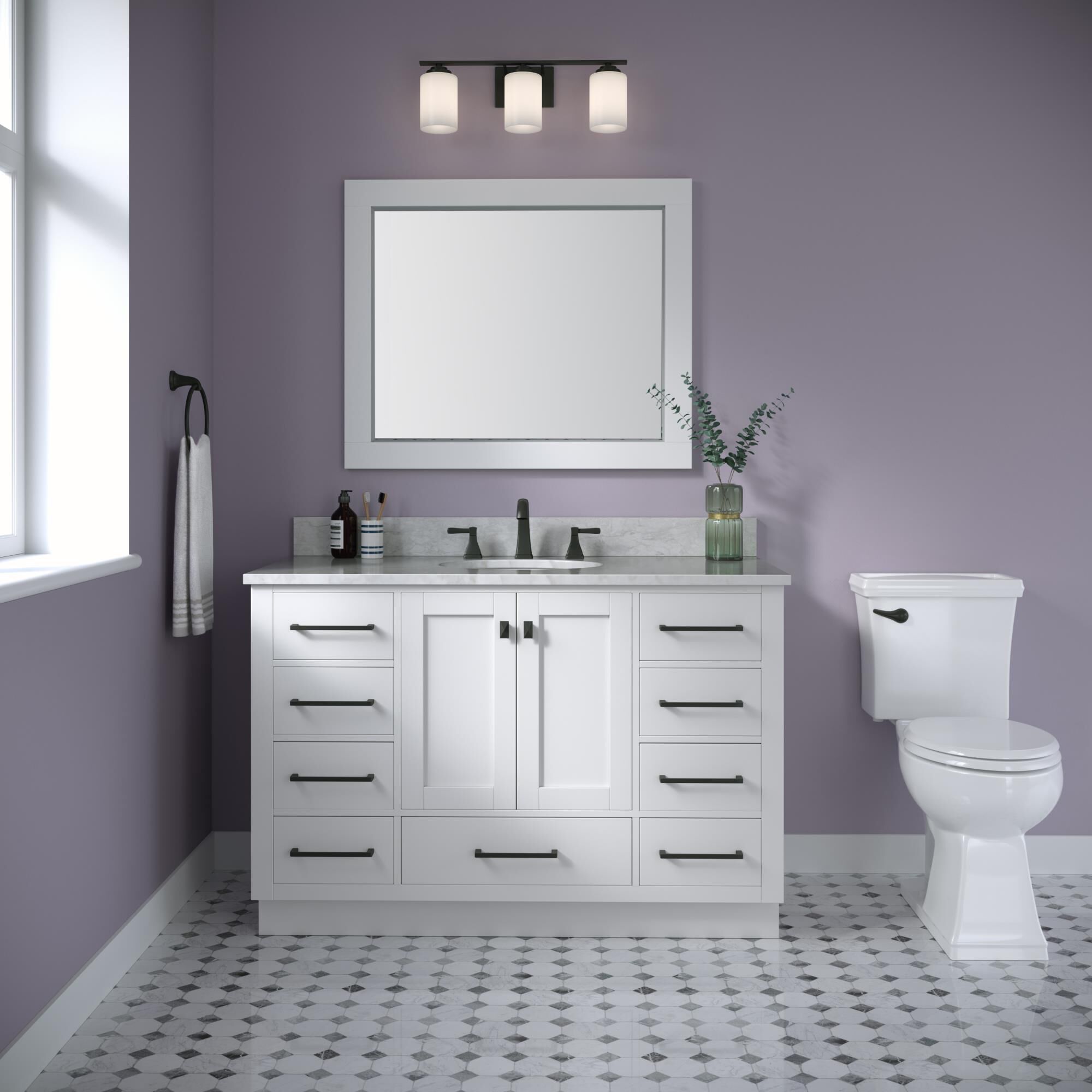 Durham 22 Inch 3 Light Bath Vanity Light by Millennium Lighting