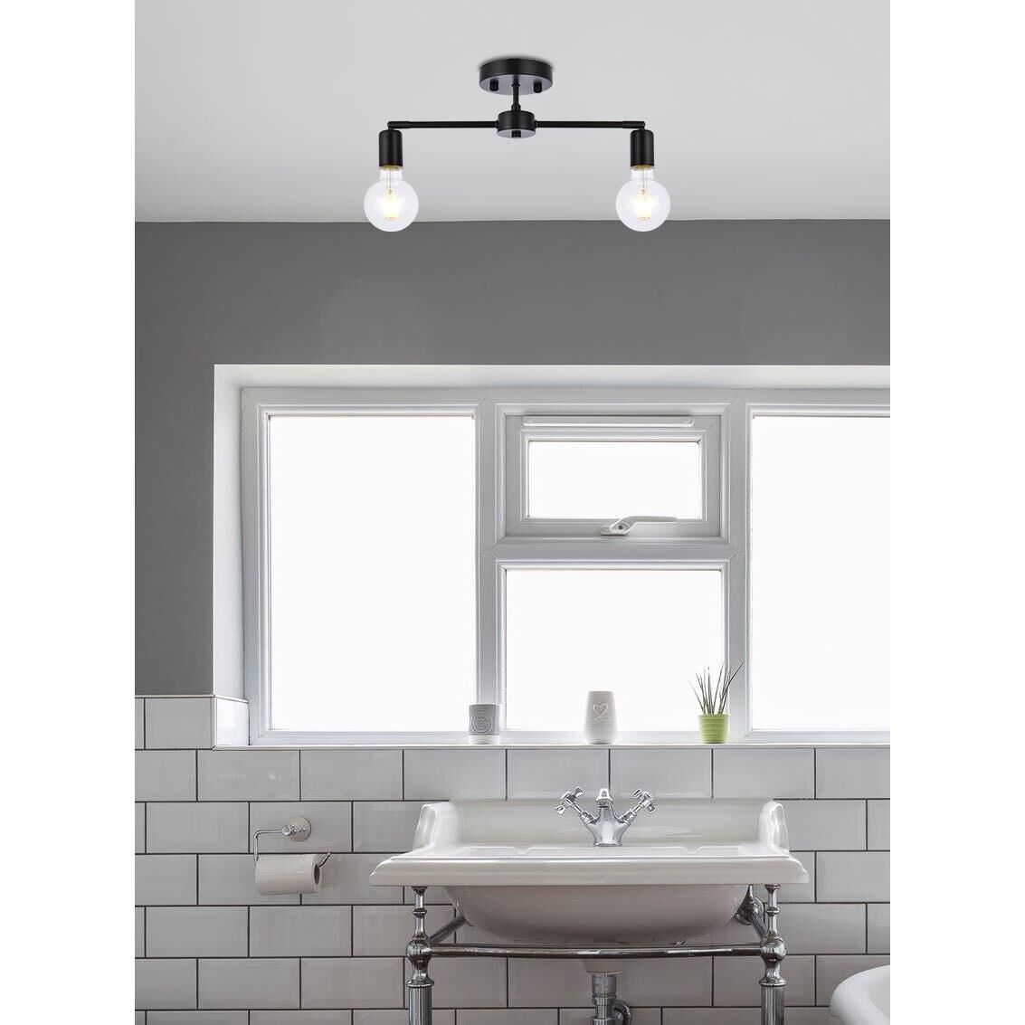 Shown in Black finish