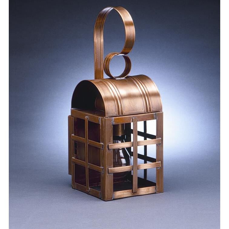 Northeast Lantern Adams 13 Inch Tall Outdoor Wall Light