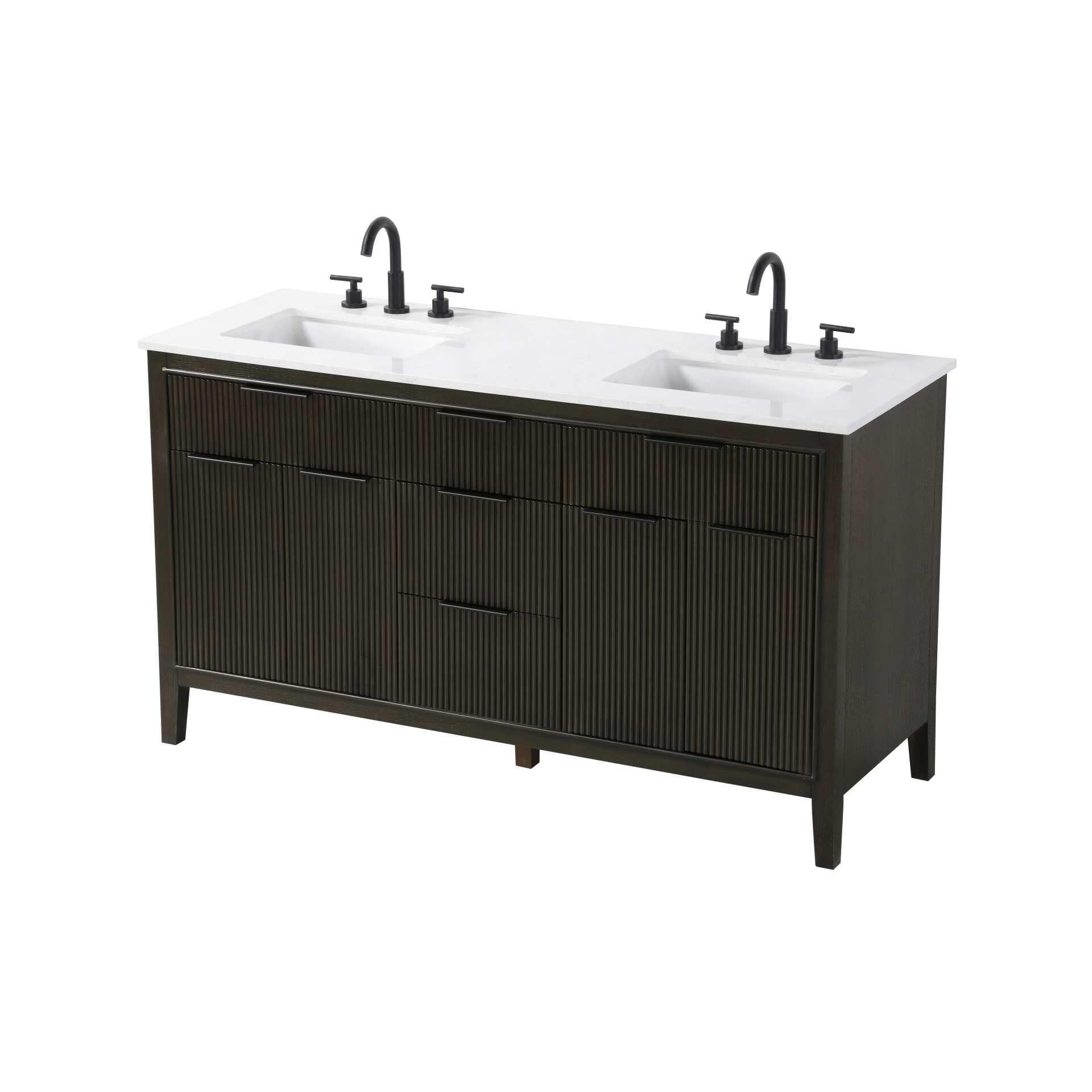 Shown in Chocolate Oak finish