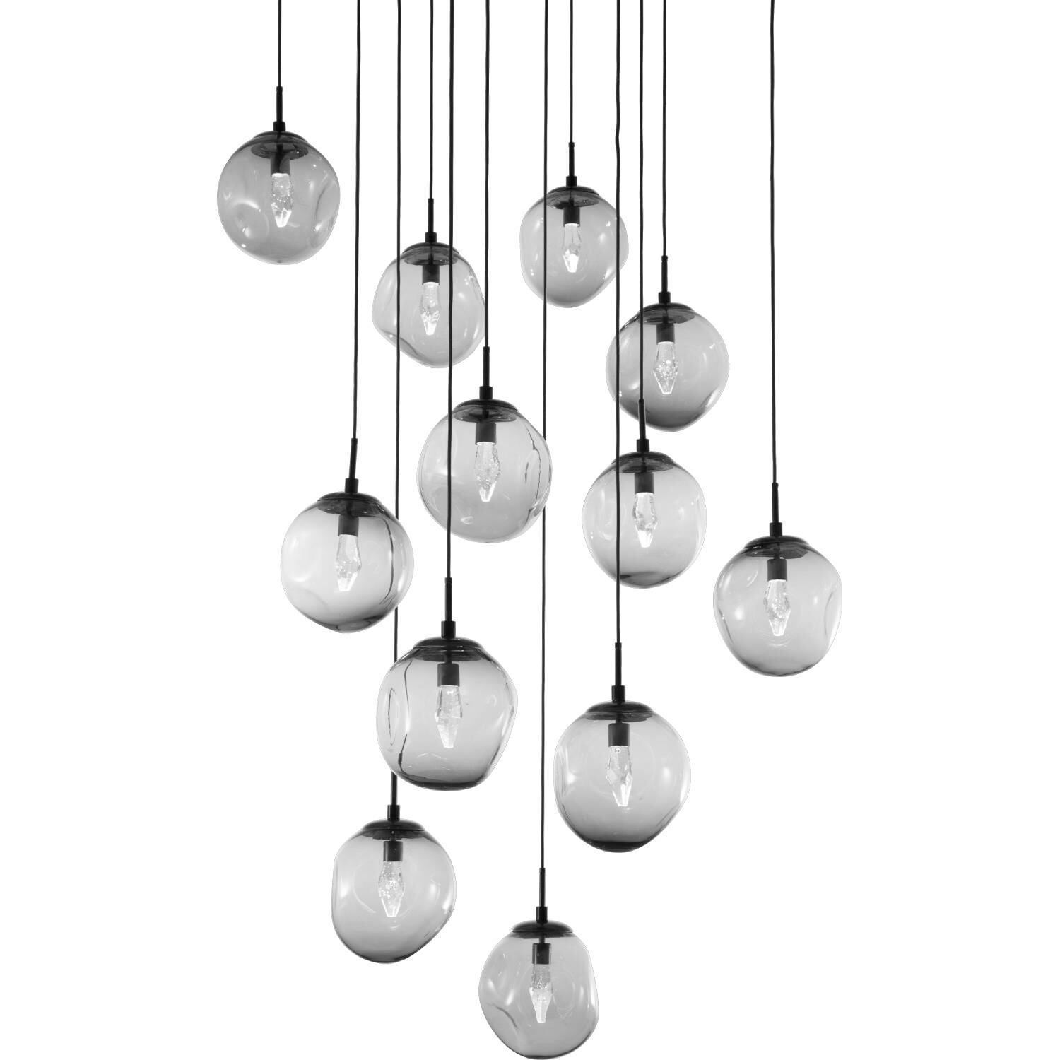 Aster 38 Inch 12 Light Multi Light Pendant by Hammerton Studio