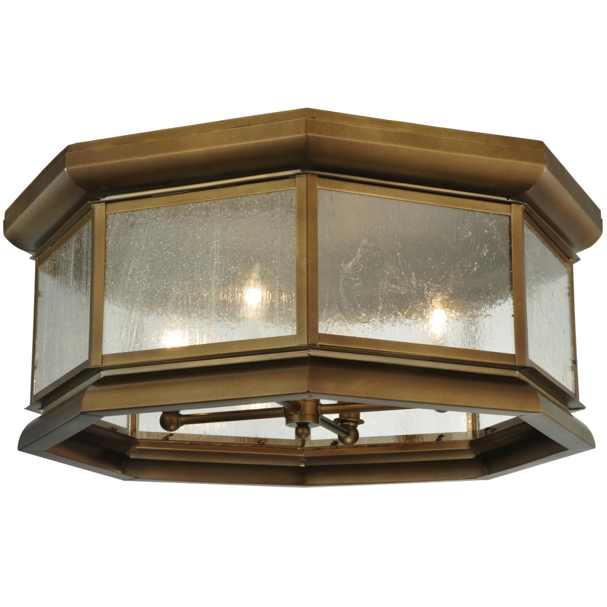 Manchester Octagon 29 Inch 4 Light Flush Mount by Meyda Lighting