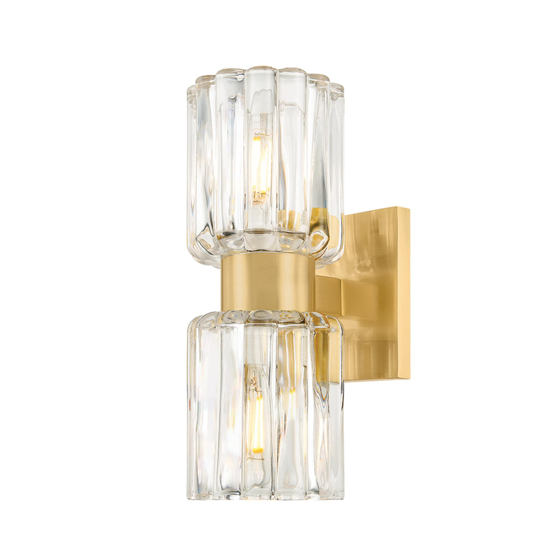 Danae 10 Inch 2 Light Bath Vanity Light by Mitzi