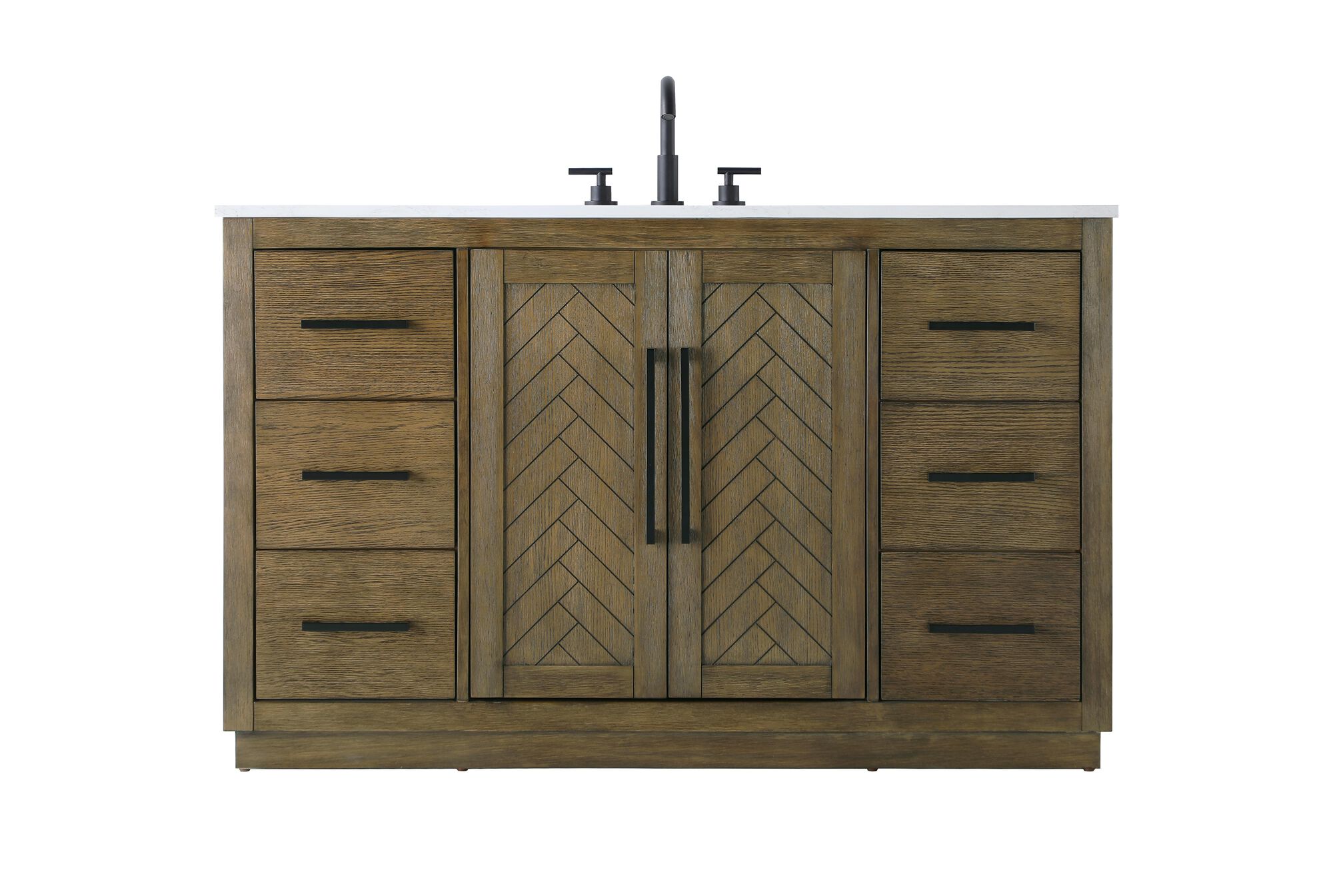 Shown in Hazel Oak finish