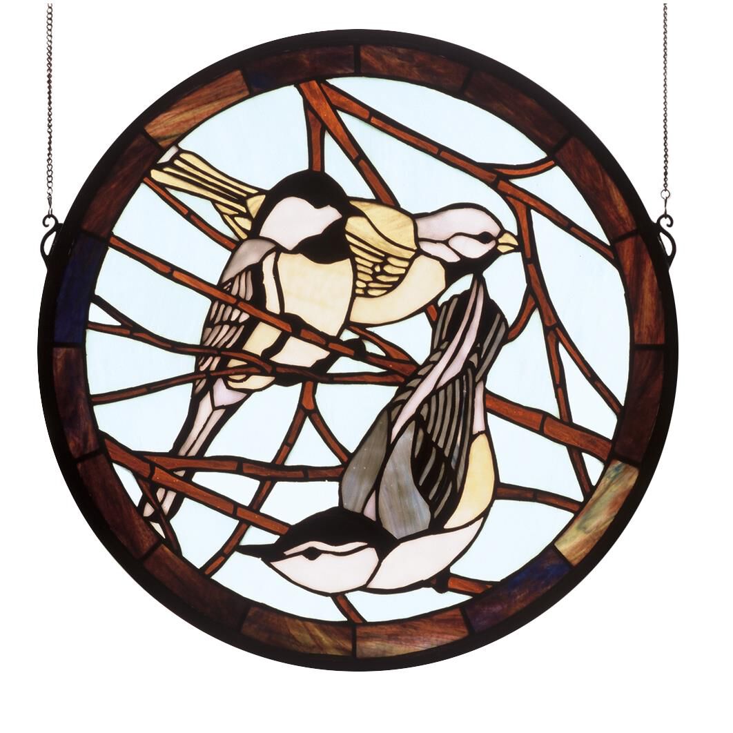 Early Morning Visitors Medallion Alternative Wall Art by Meyda Lighting