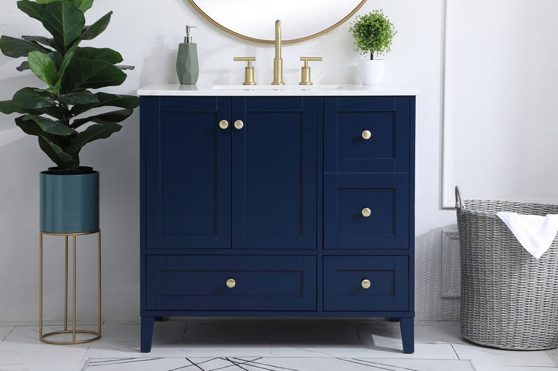 Sommerville 22 Inch Bath Vanity Cabinet by Elegant Decor