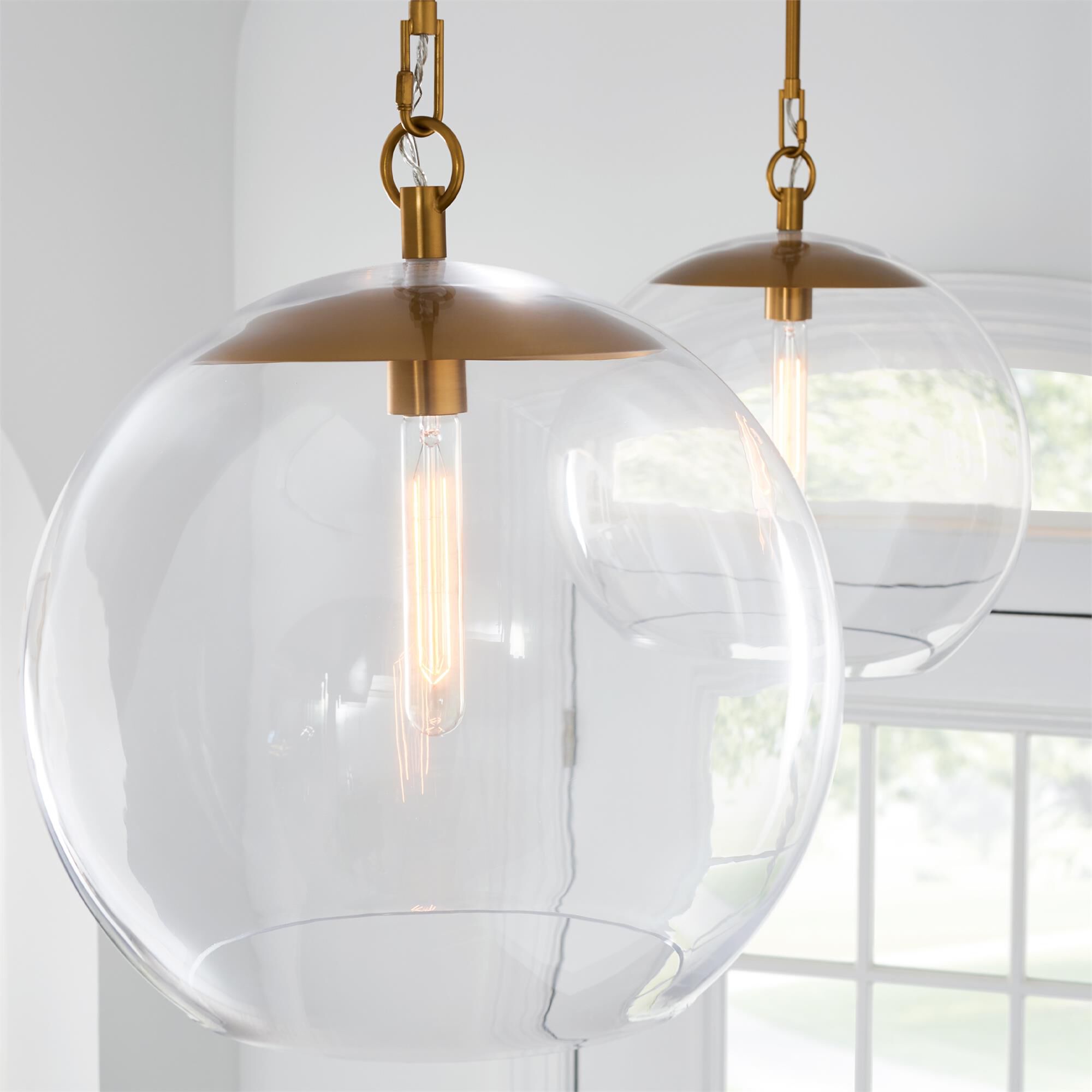 Chapman & Myers Atlantic 19 Inch Pendant Light,