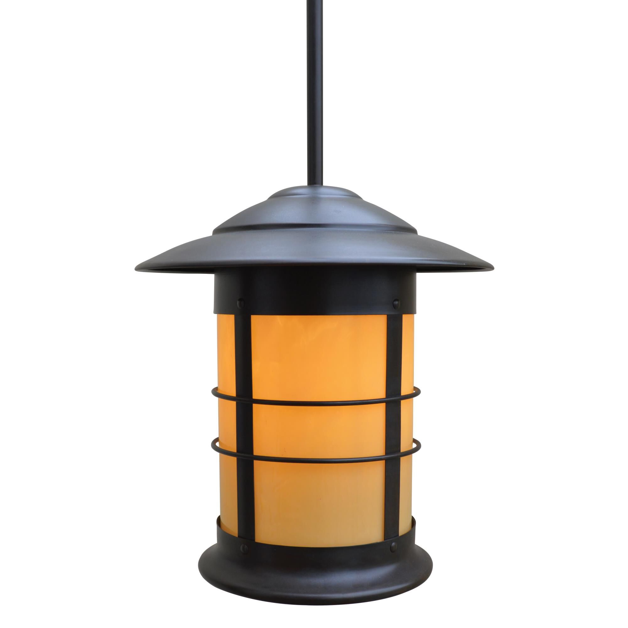 Newport 41 Inch Tall 1 Light Outdoor Hanging Lantern by Arroyo Craftsman
