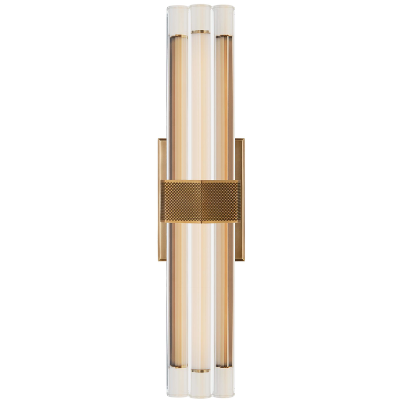 Visual Comfort Signature Collection Lauren Rottet Fascio 18 Inch LED Wall Sconce
