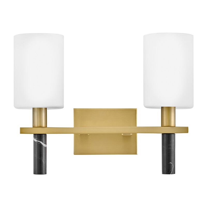 Turin 16 Inch 2 Light Bath Vanity Light by Hinkley