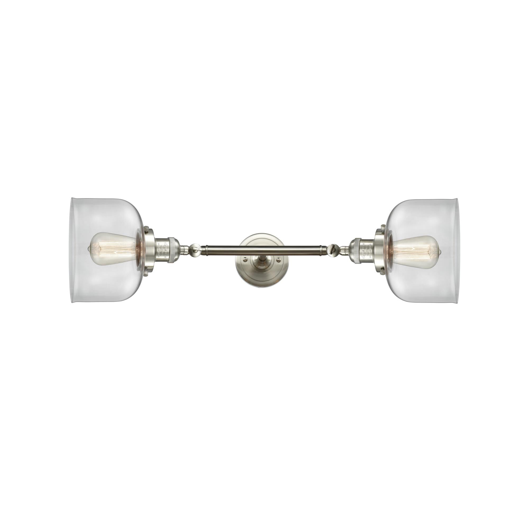 Bruno Marashlian Large Bell 23 Inch 2 Light LED Bath Vanity Light by Innovations Lighting