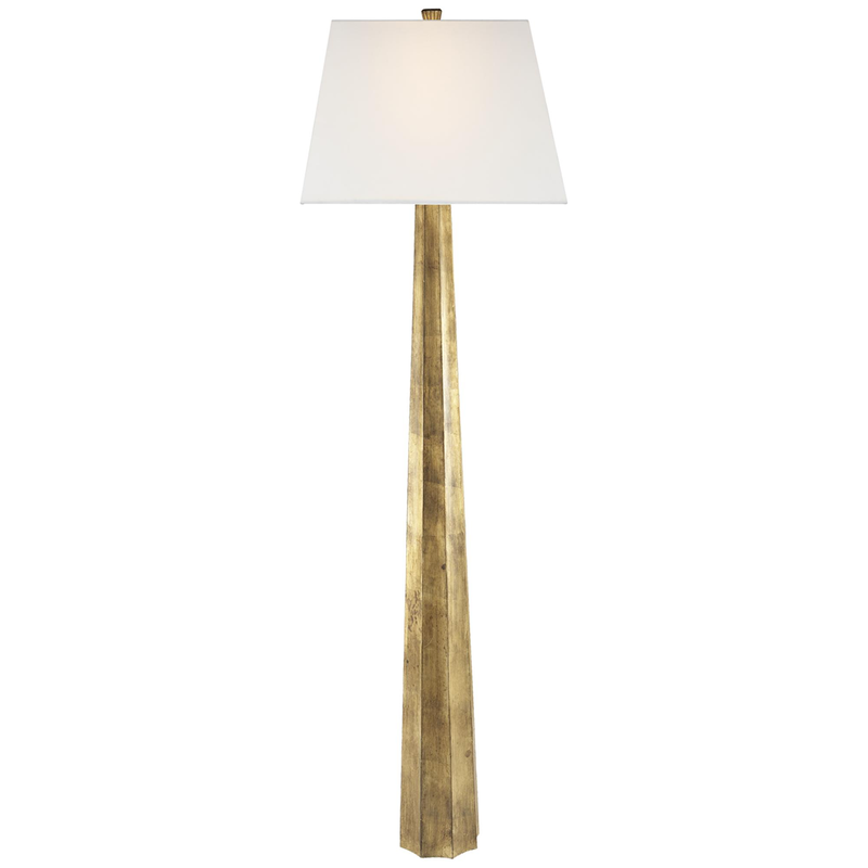 Chapman & Myers Fluted Spire 60 Inch Floor Lamp by Visual Comfort Signature Collection