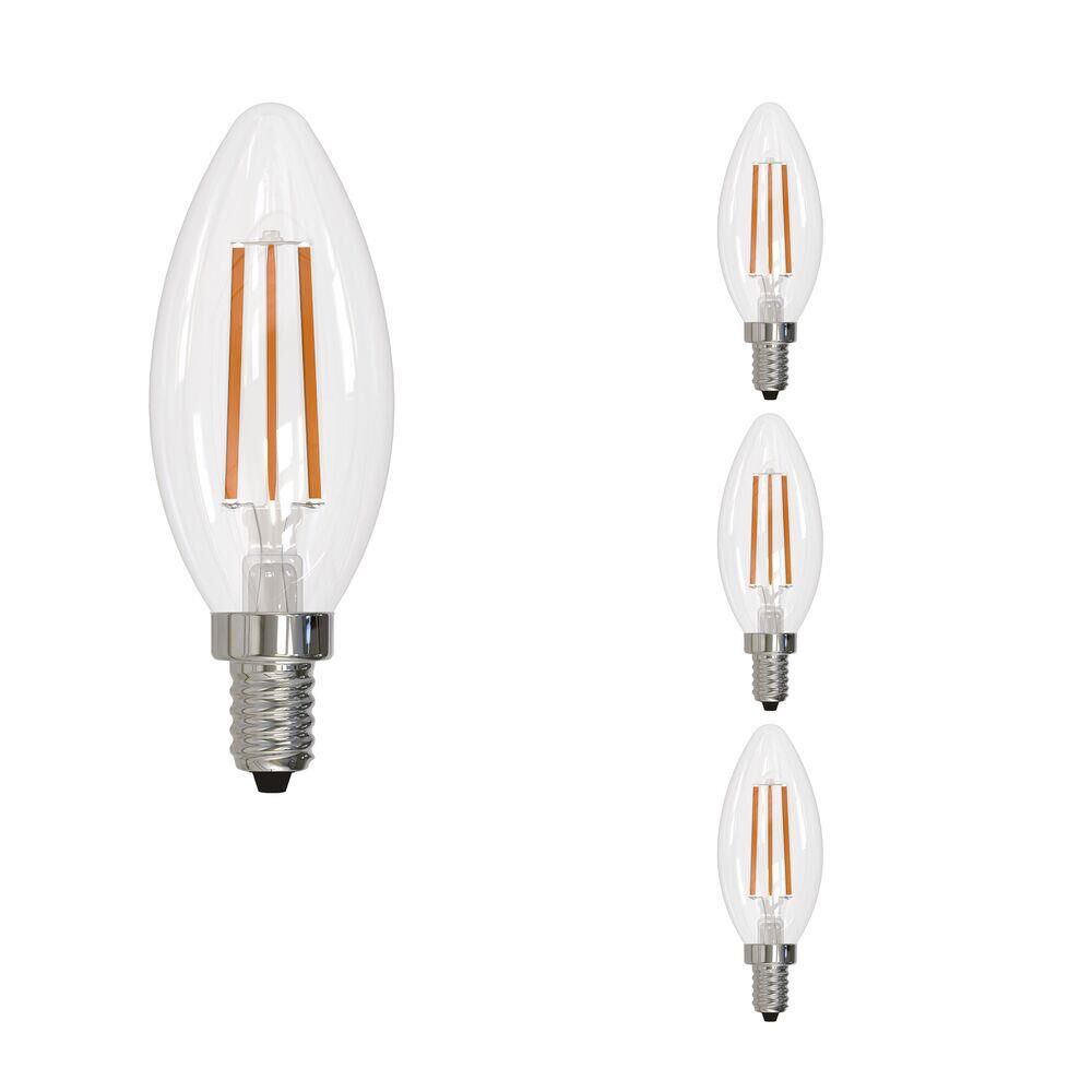 Dimmable 6.5 Watt 3000K B11 LED Light Bulb,