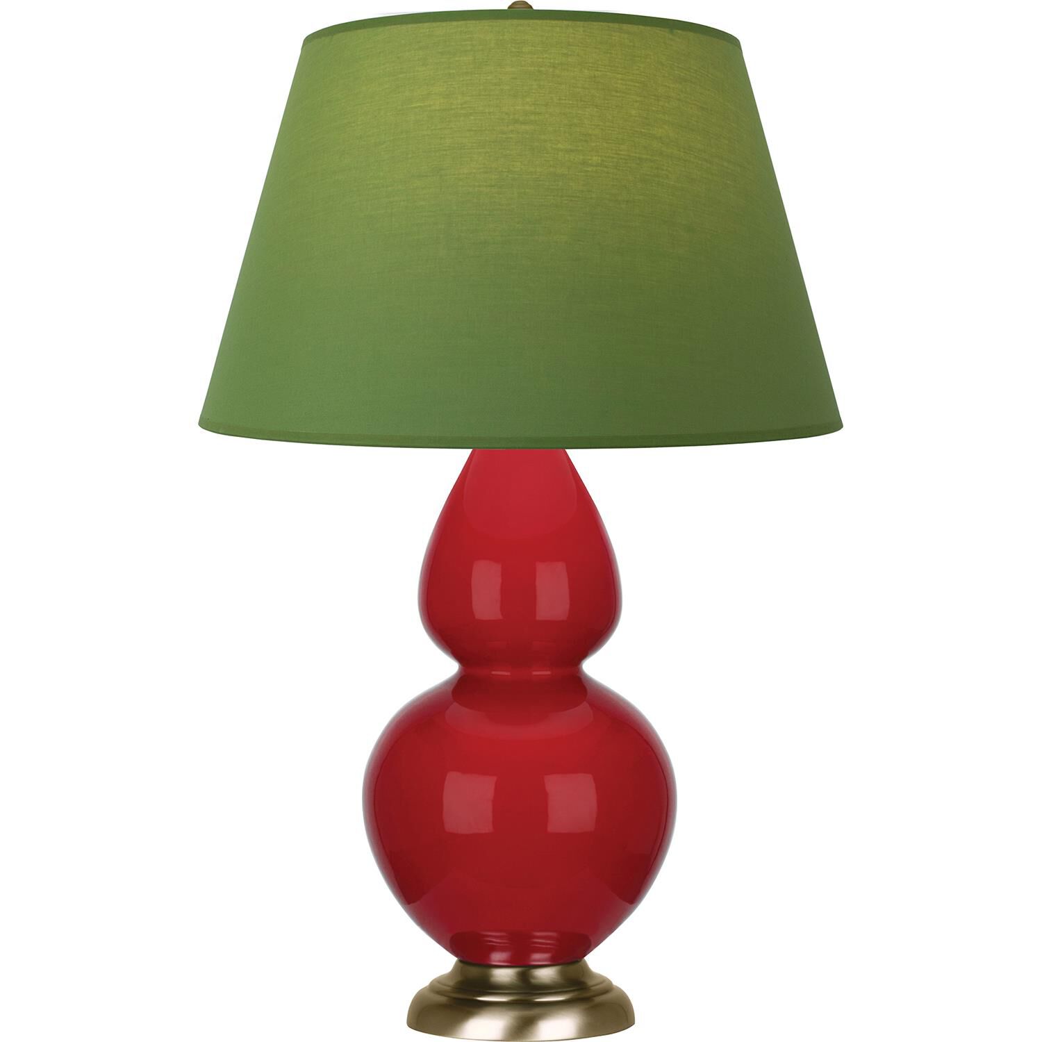 Double Gourd 31 Inch Table Lamp by Robert Abbey
