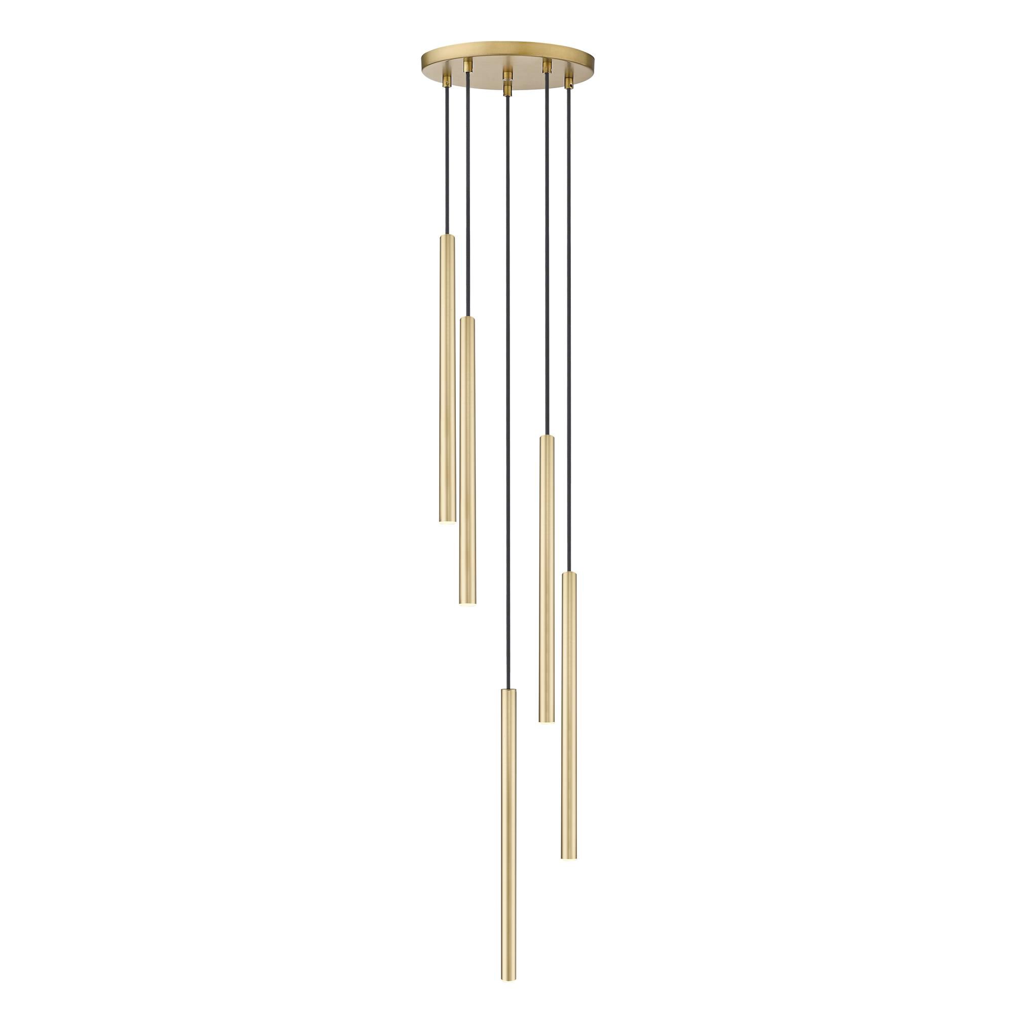 Shown in Modern Gold finish and Modern Gold glass and Modern Gold shade