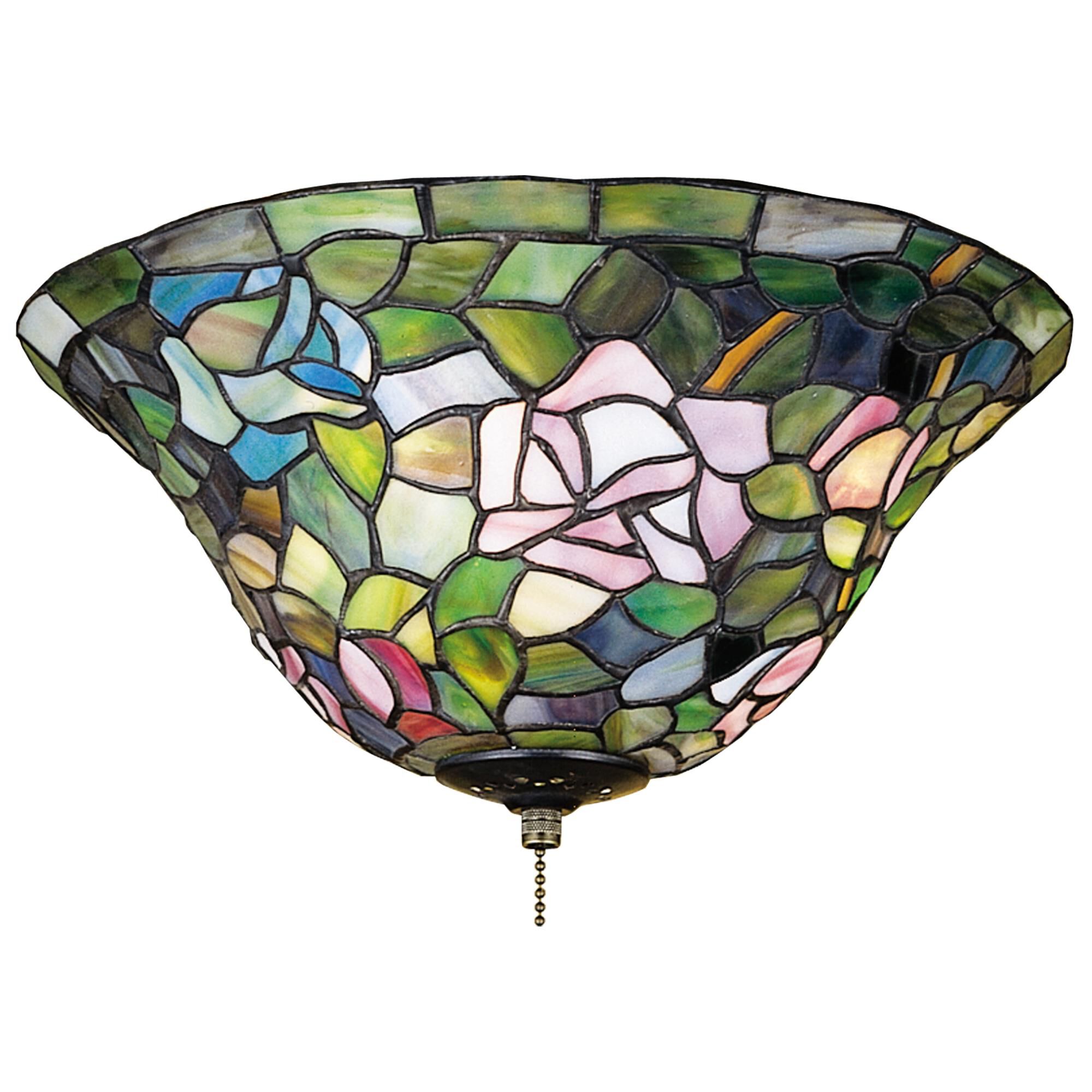 Shown with Petal Pink-Red-Plum-Garden Green glass