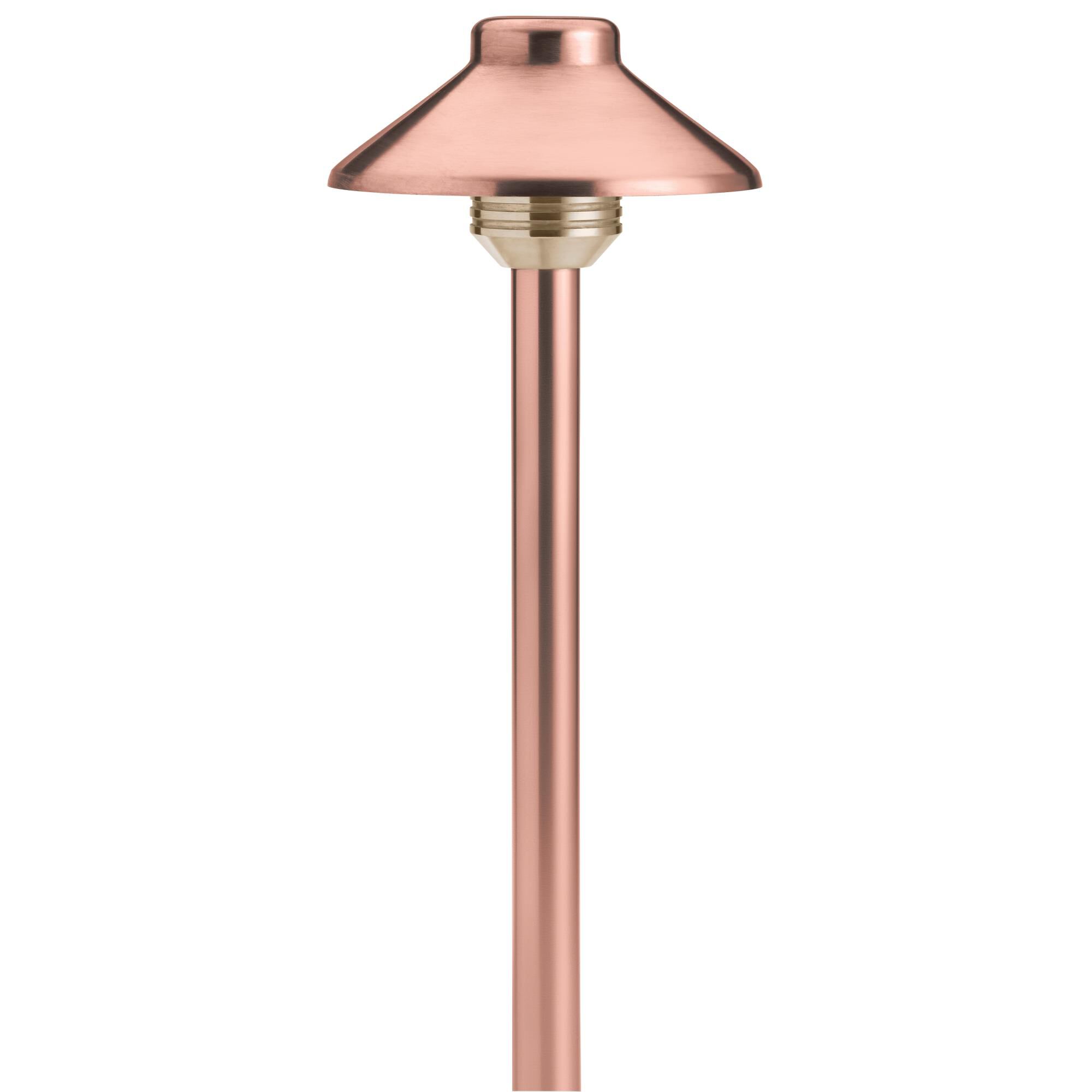 Shown in Copper finish and Clear Tempered Soda Lime glass and Copper shade