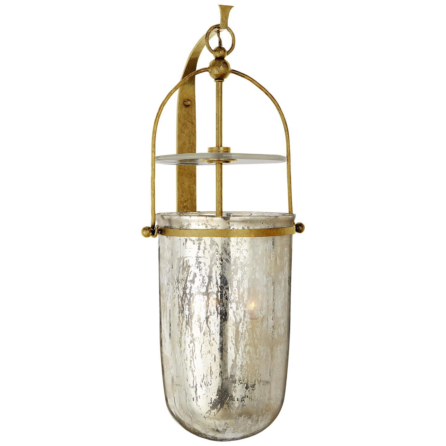 Shown in Gilded Iron finish and Mercury glass