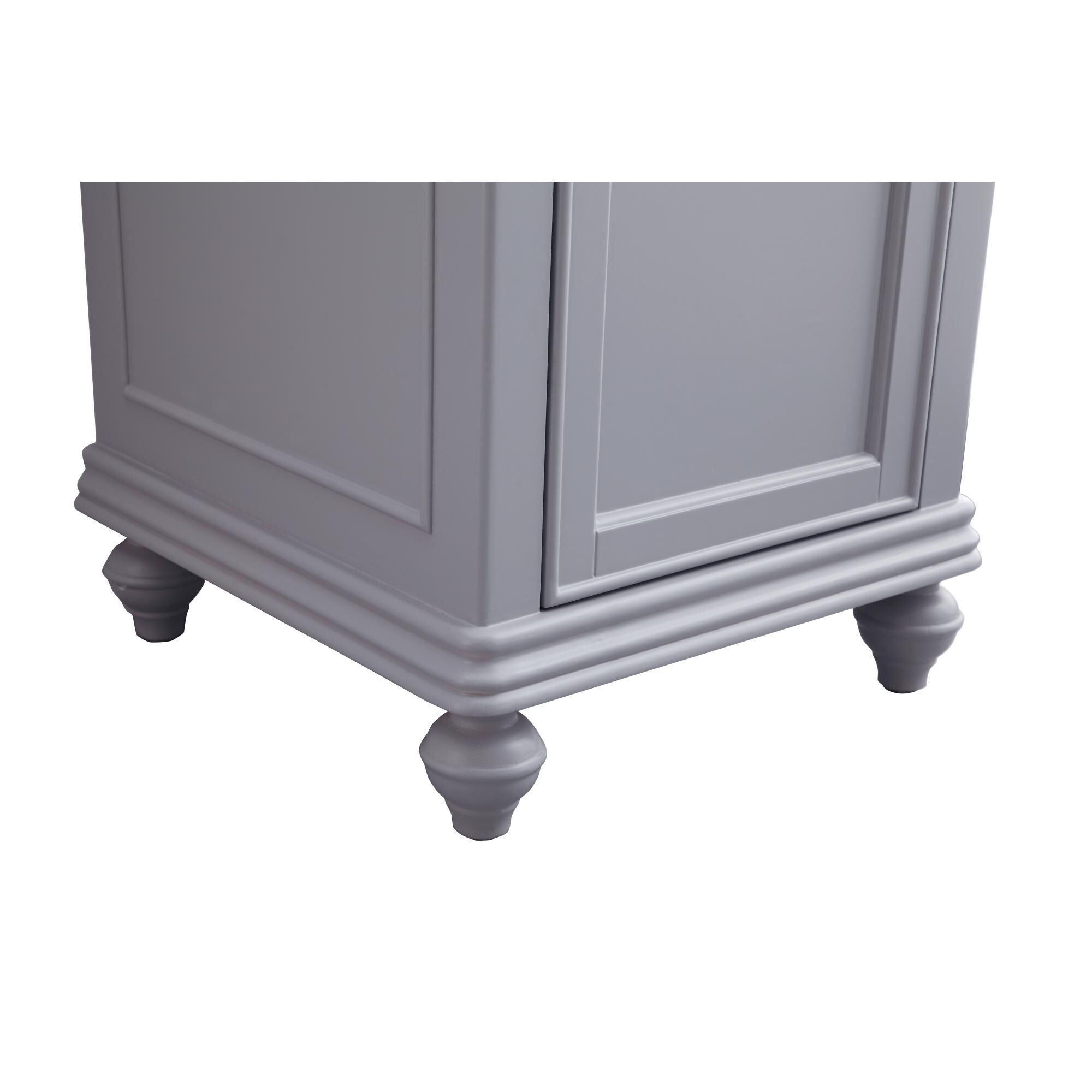 Shown in Light Grey finish