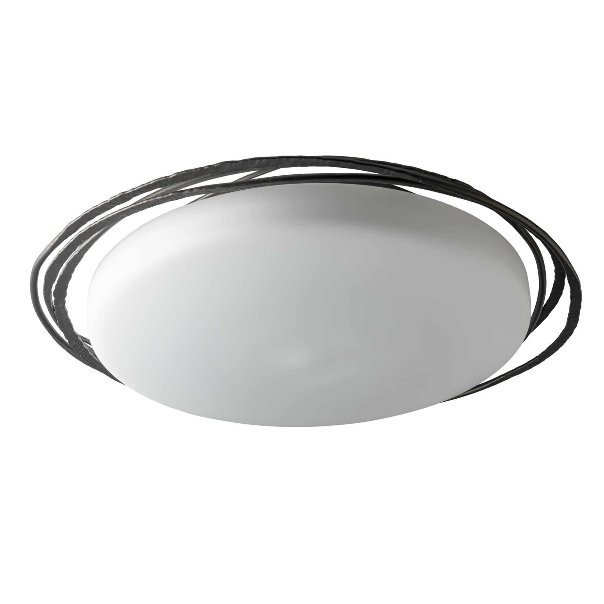 Shown in Oil Rubbed Bronze finish and Opal glass