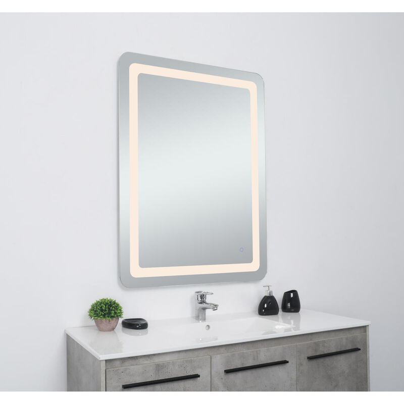 Genesis 40 Inch LED Lighted Mirror by Elegant Decor