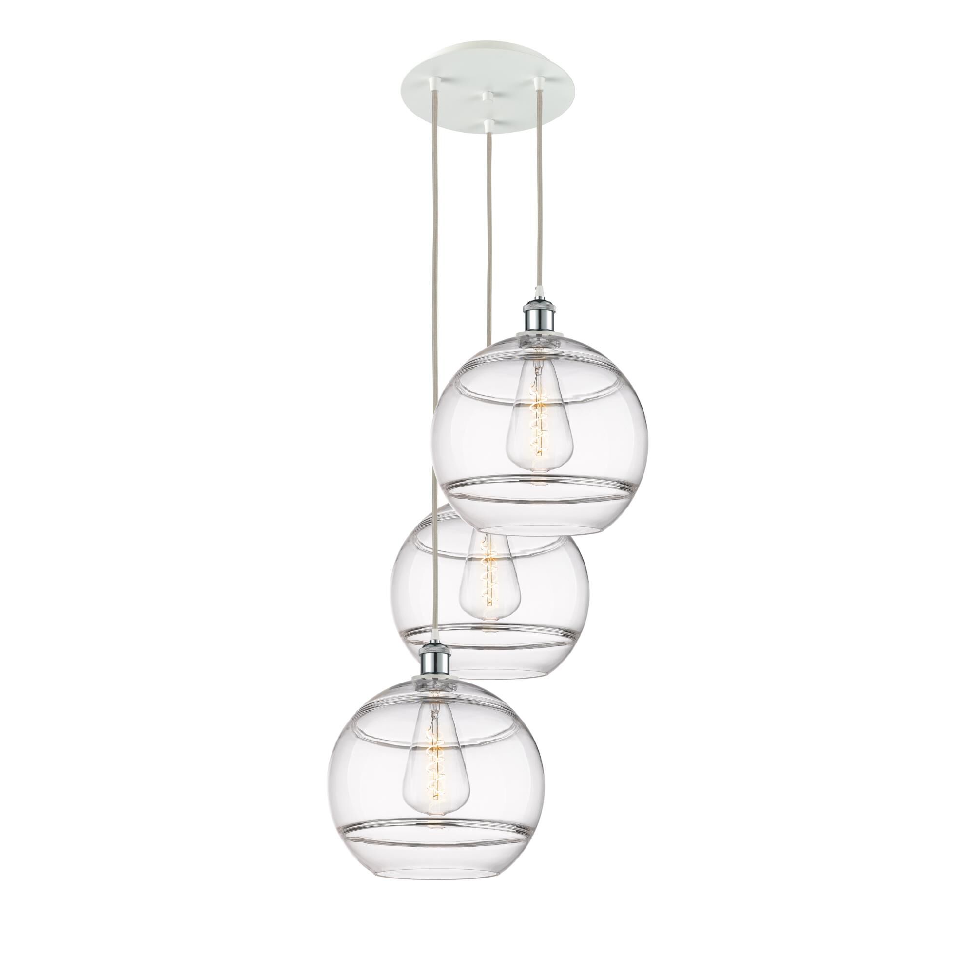 Bruno Marashlian Rochester 19 Inch Multi Light Pendant by Innovations Lighting