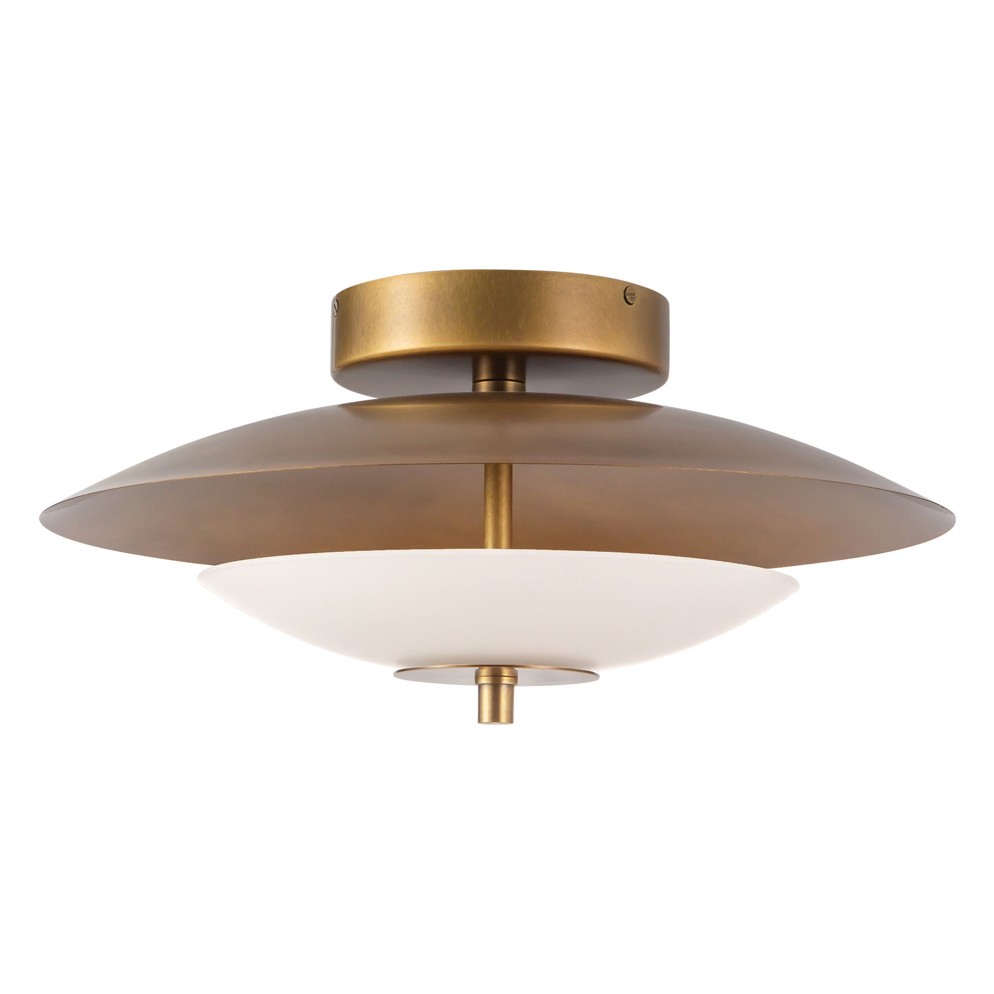 Peyton Fox Prescott 16 Inch Semi Flush Mount,