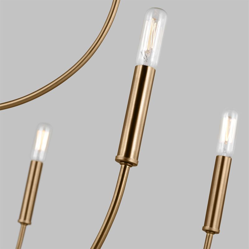 Sean Lavin Greenwich 32 Inch 9 Light Chandelier by Visual Comfort Studio Collection
