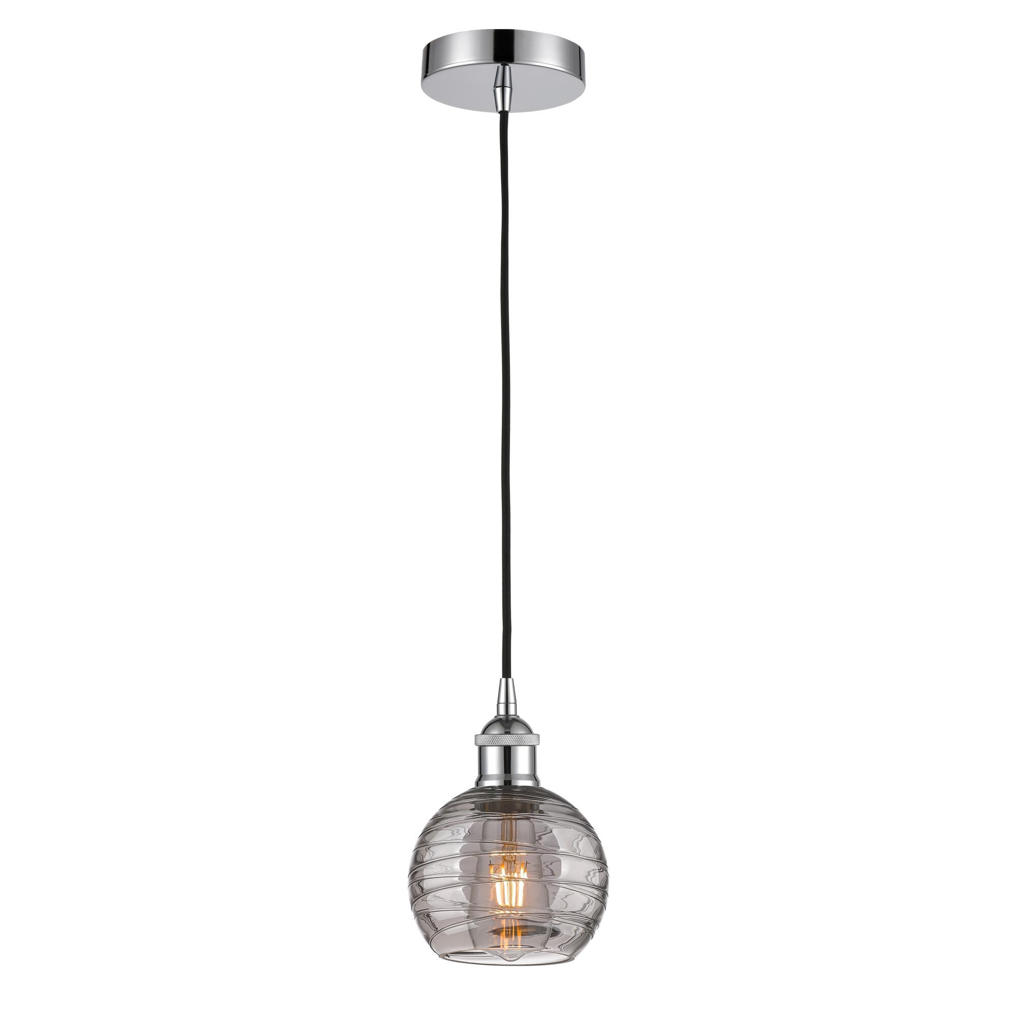 Bruno Marashlian Athens Deco Swirl 6 Inch Mini Pendant by Innovations Lighting